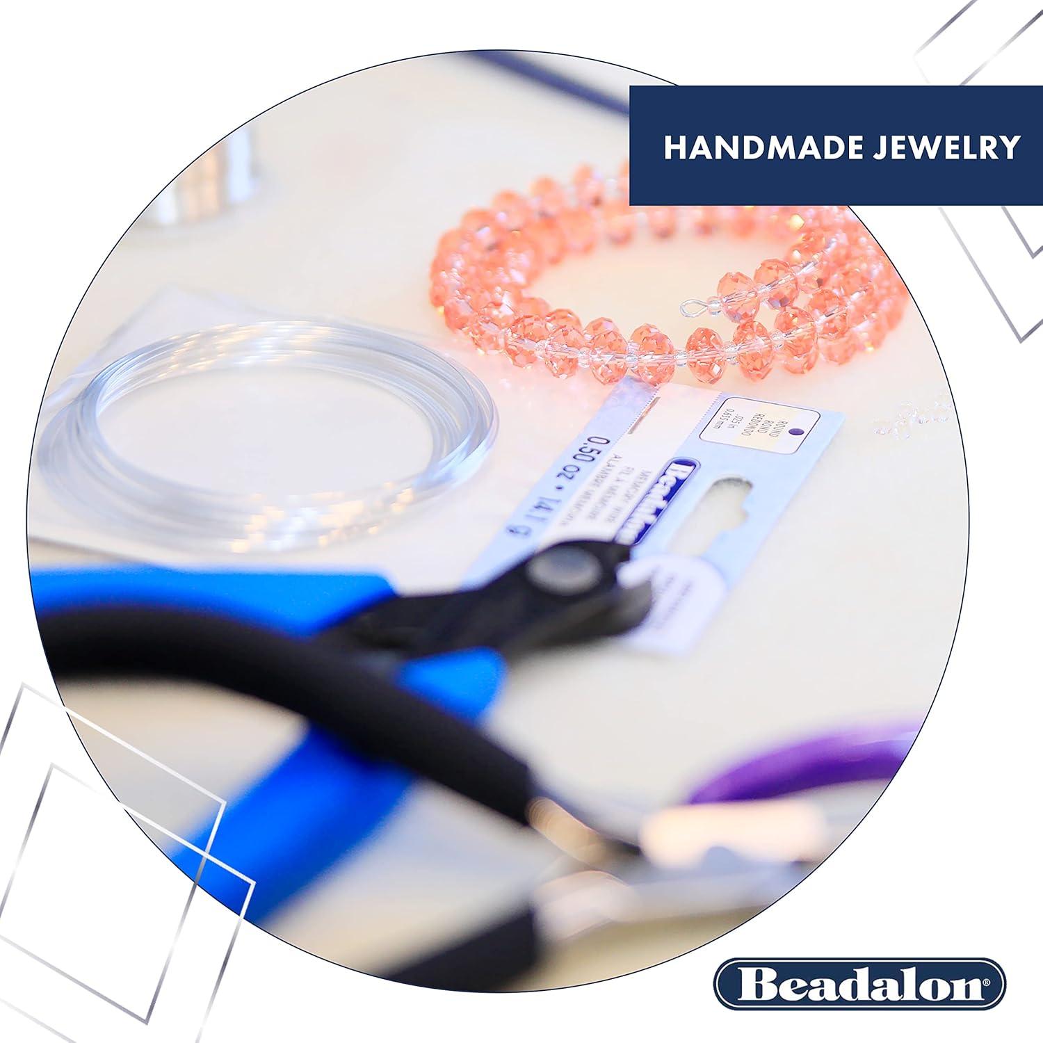 Alambre de Memoria Beadalon Plateado 1oz para Pulsera Grande