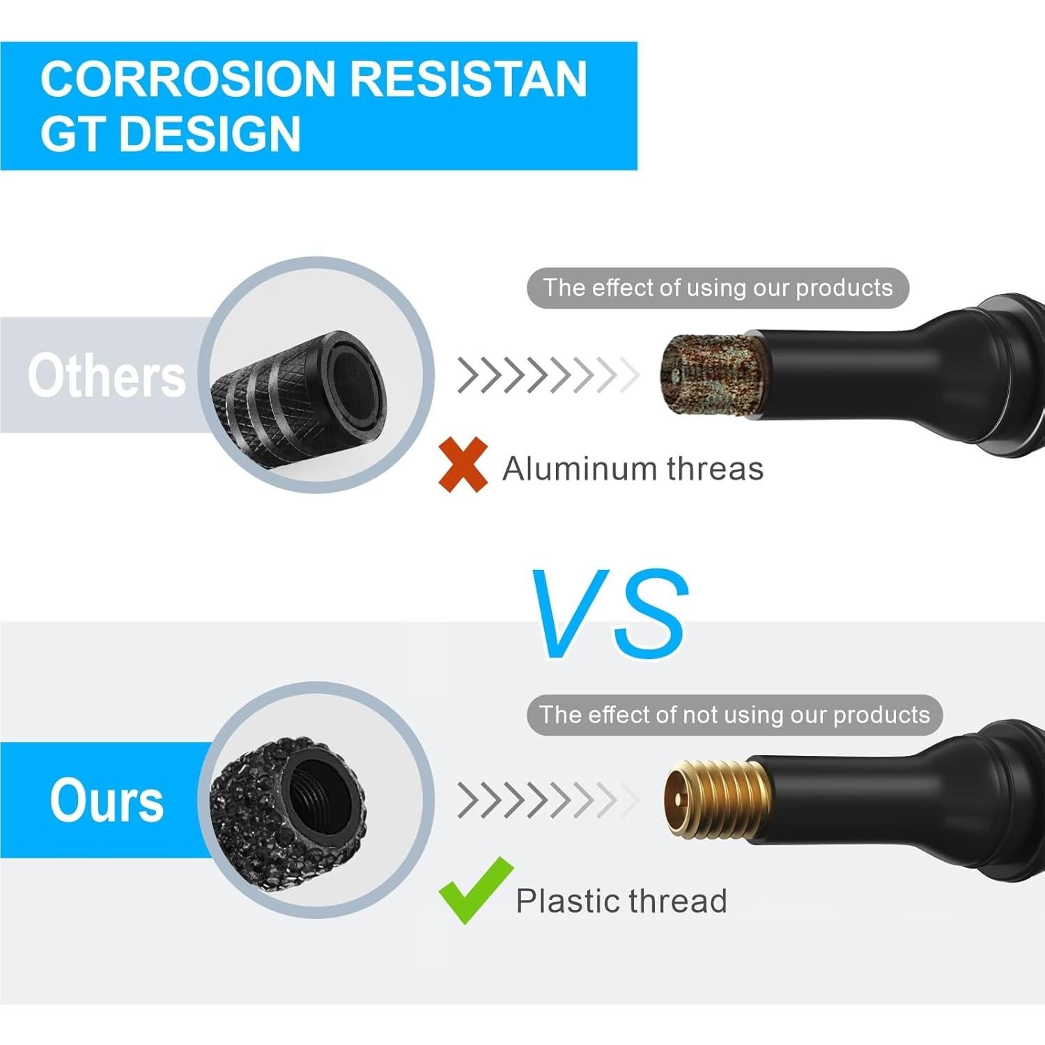 Tapas de Válvula de Neumático HZJD, Cristal Rhinestone, 4 Pzas