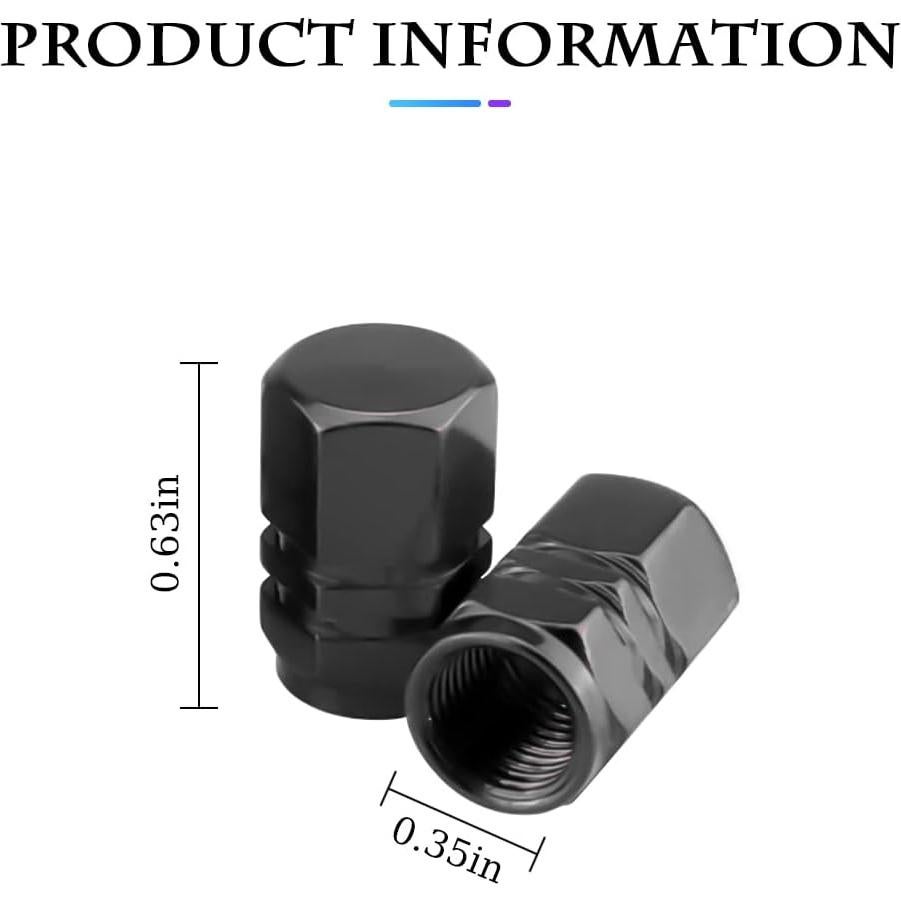 16 Tapones de Válvula de Neumático Fekey&JF Universales