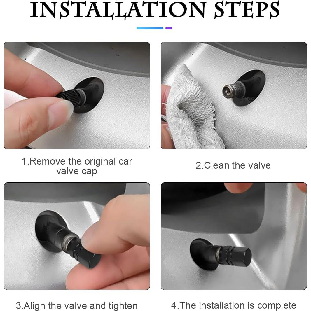 16 Tapones de Válvula de Neumático Fekey&JF Universales