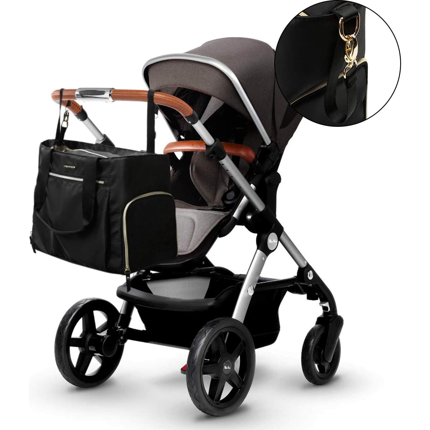 Bolsa de Pañales Mommore con Compartimento para Laptop 15"