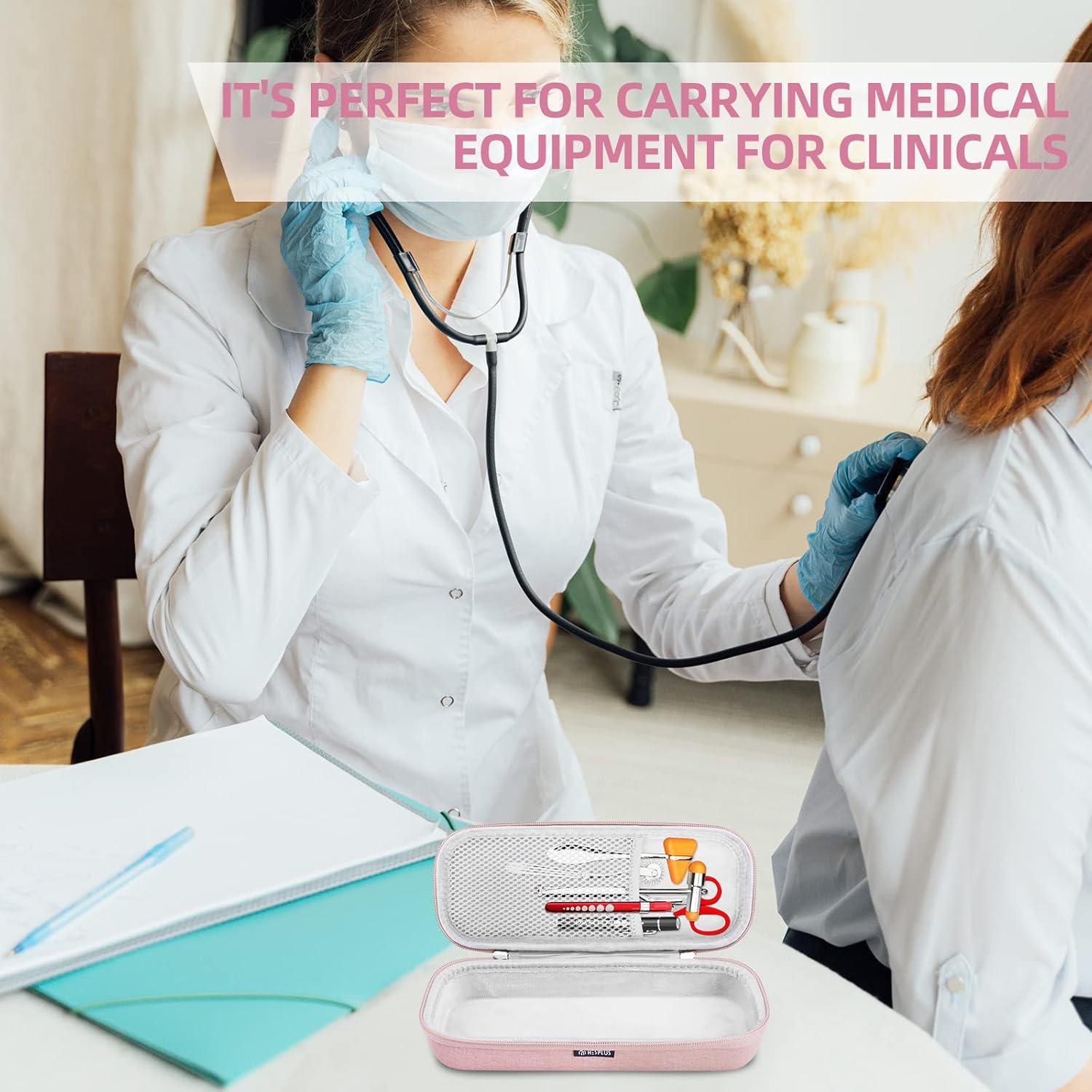 Funda para Estetoscopio HESPLUS Rosa - Compatible con 3M Littmann