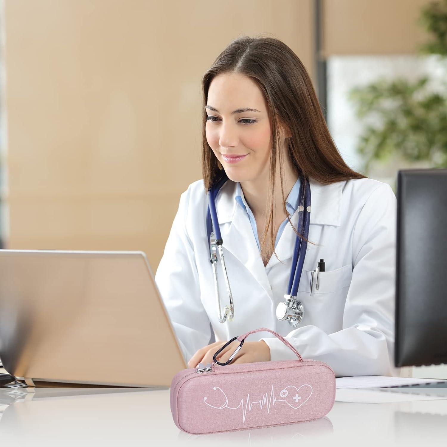 Funda para Estetoscopio HESPLUS Rosa - Compatible con 3M Littmann