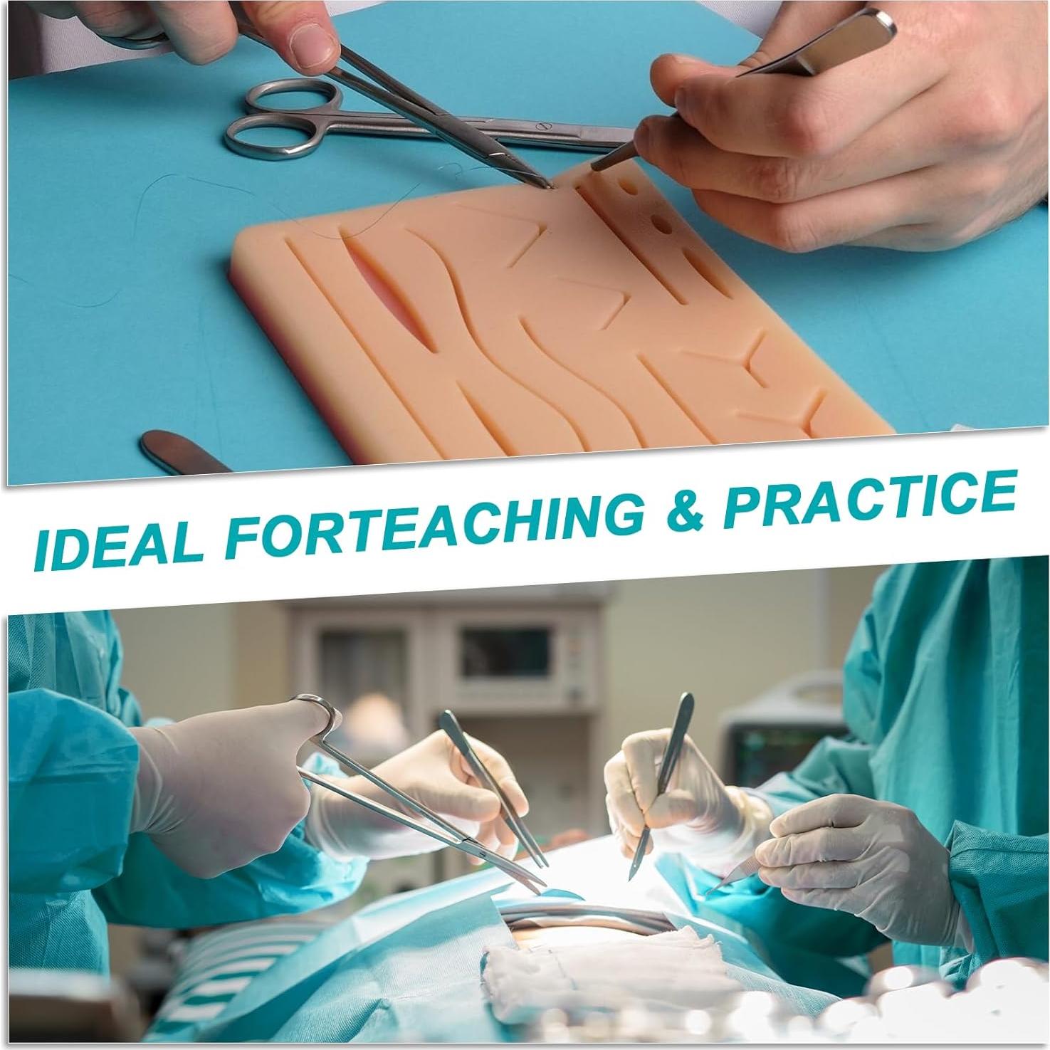 Kit de Práctica de Suturas Spectabilis con Almohadilla de Silicona