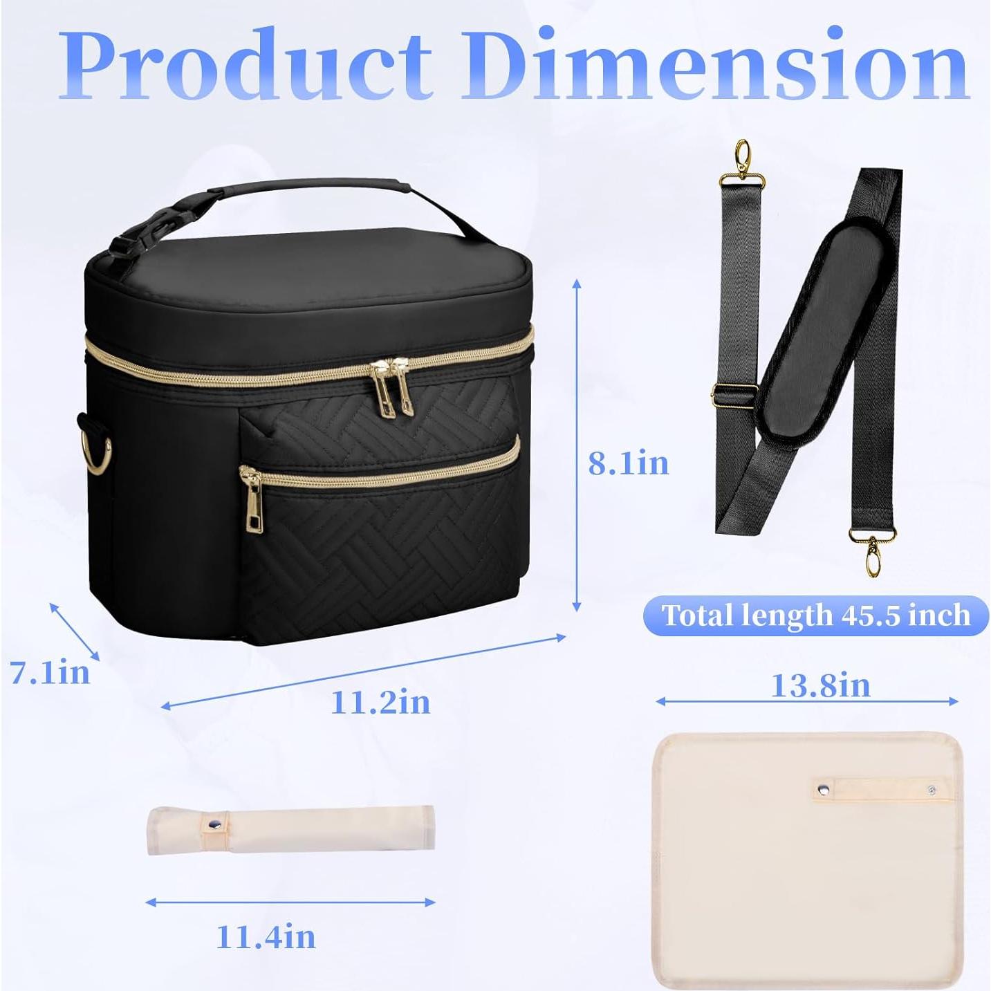 Bolsa Extractora de Leche Materna Portátil GDNasist Negra