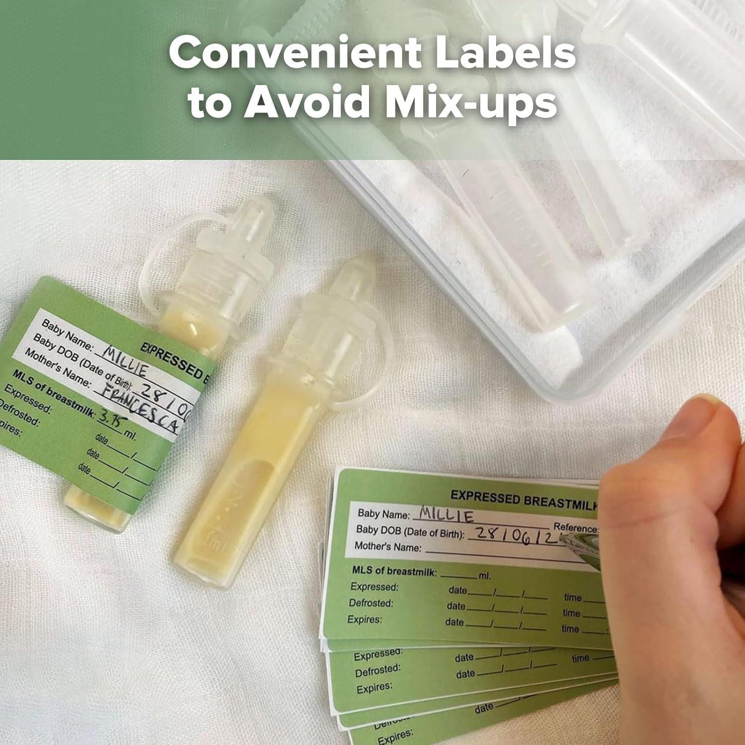 Kit Recolector de Calostro Haakaa 6 Unidades Silicona 158g