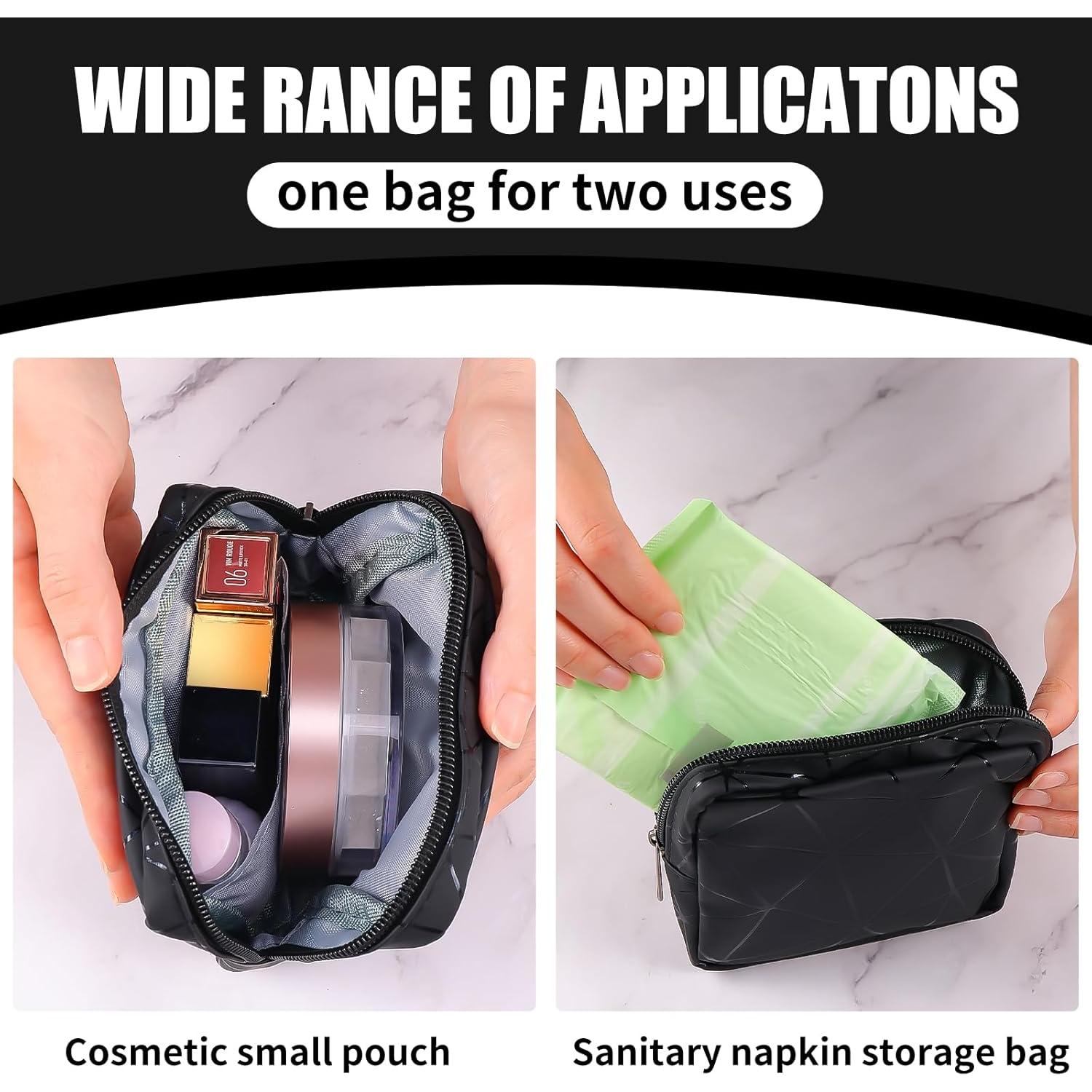 Bolsa Sanitaria de Almacenamiento Ymapinc Negra 12x12 cm