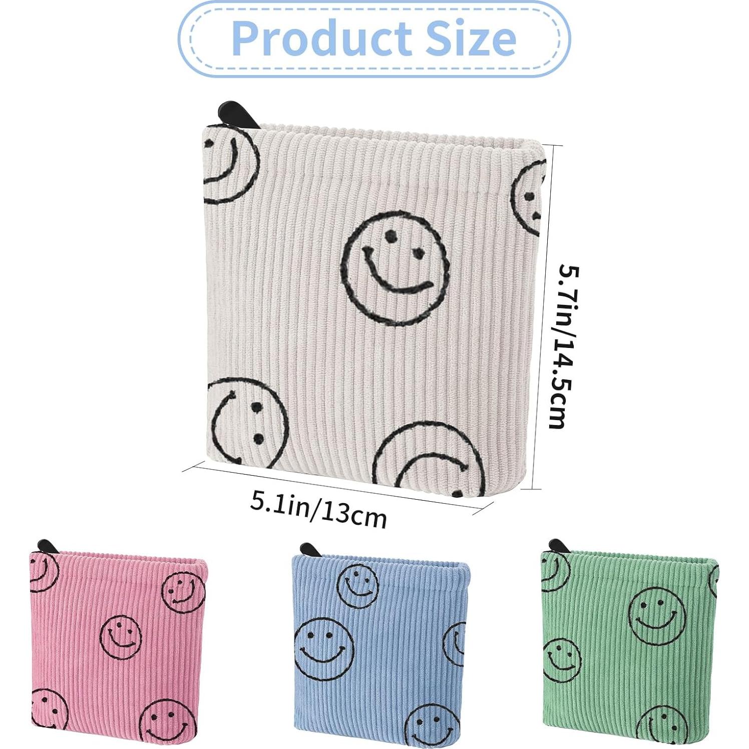 Bolsa de Terciopelo Preppy XLsnhuse para Toallas Sanitarias 2 PCS