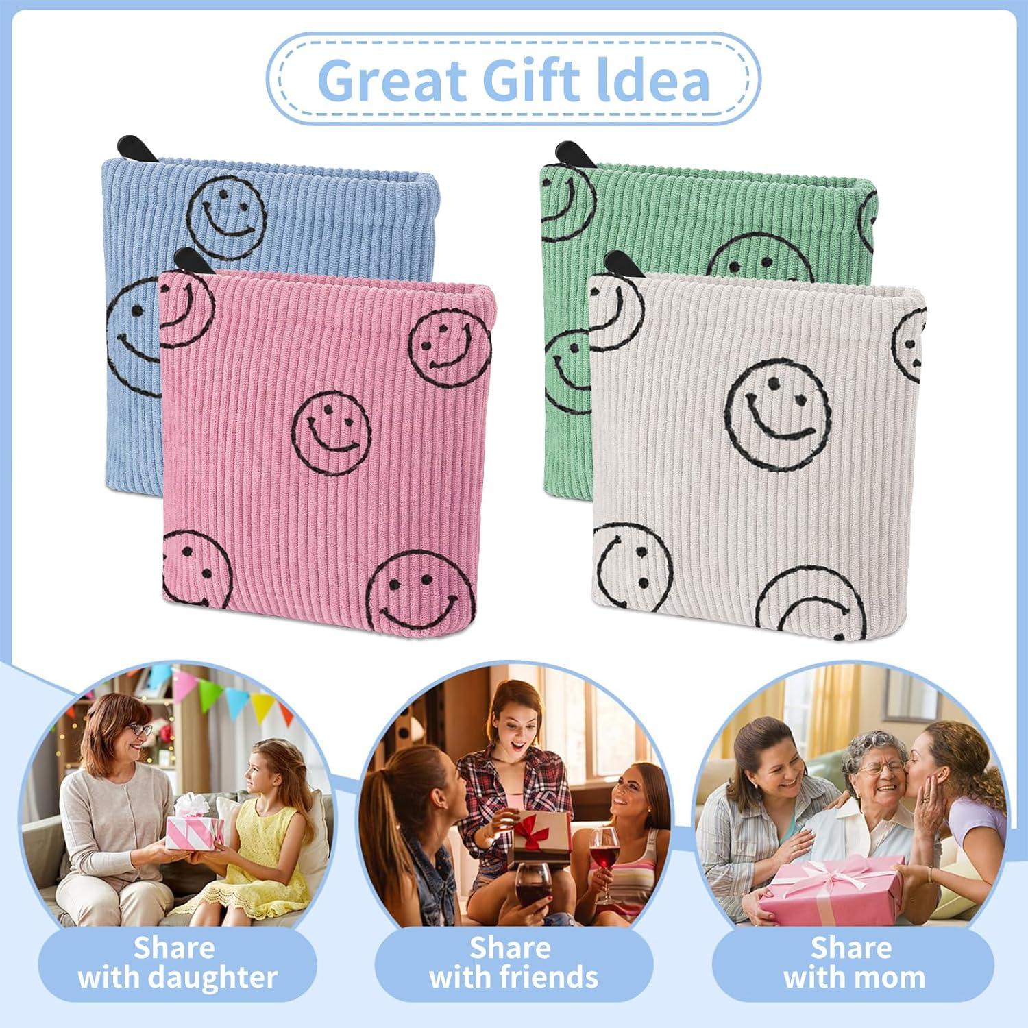 Bolsa de Terciopelo Preppy XLsnhuse para Toallas Sanitarias 2 PCS