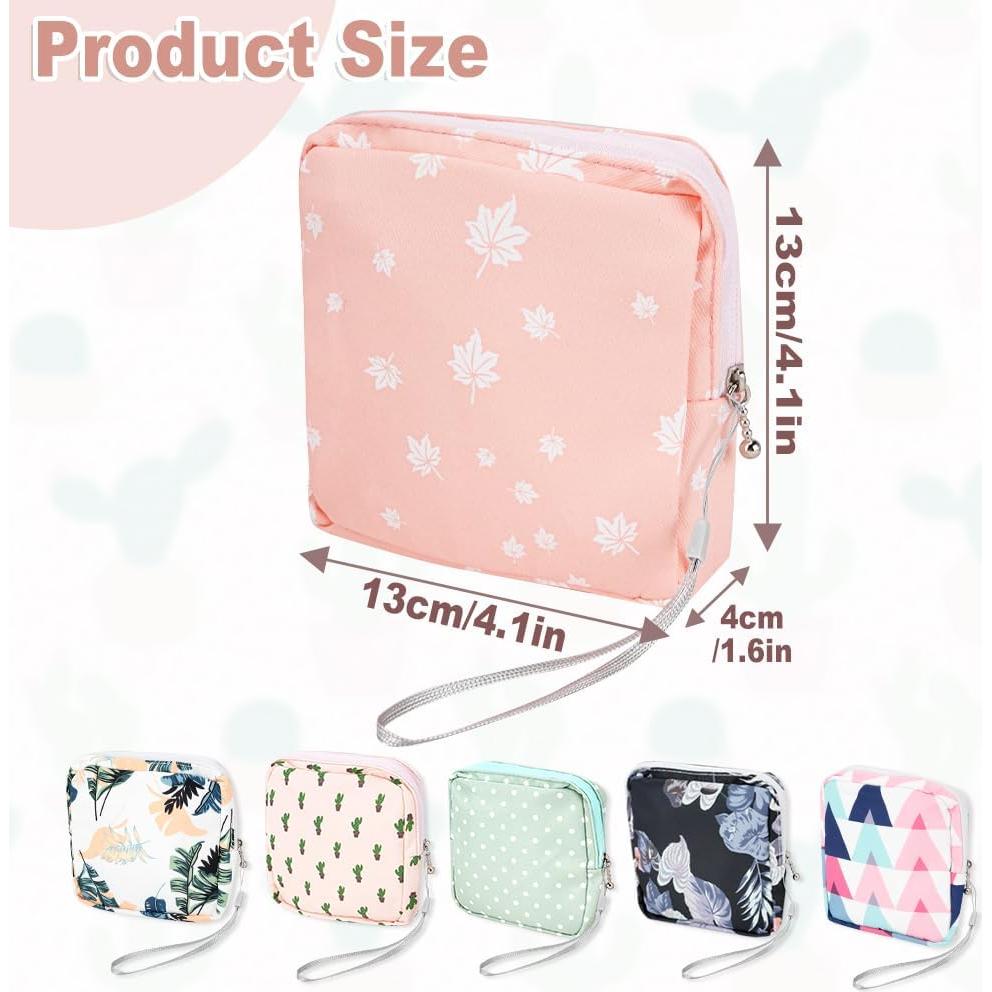 6 Bolsas de Almacenamiento de Toallas Sanitarias DIBALIYI