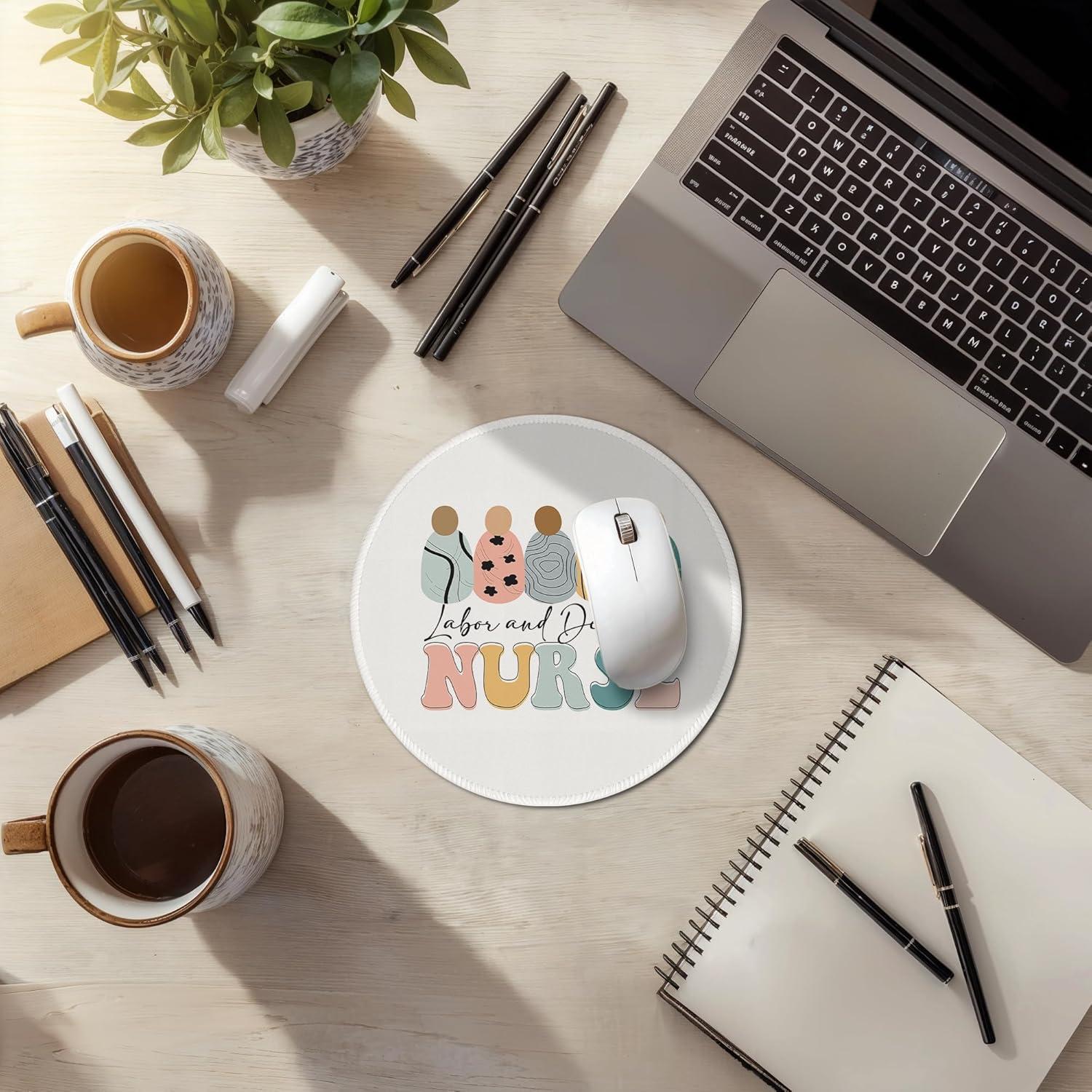 Mouse Pad Xiyurlk 20x20 cm Antideslizante para Oficina