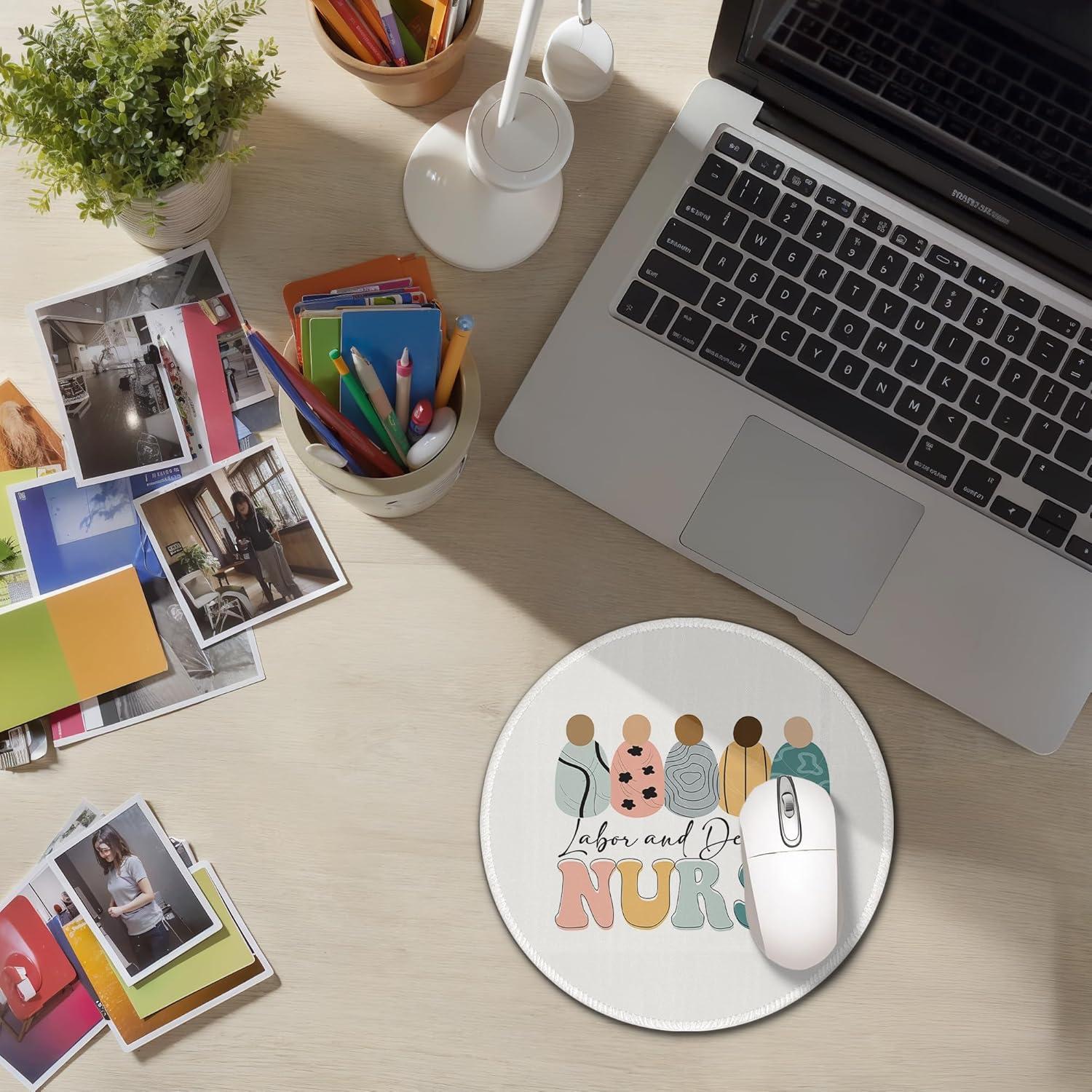 Mouse Pad Xiyurlk 20x20 cm Antideslizante para Oficina