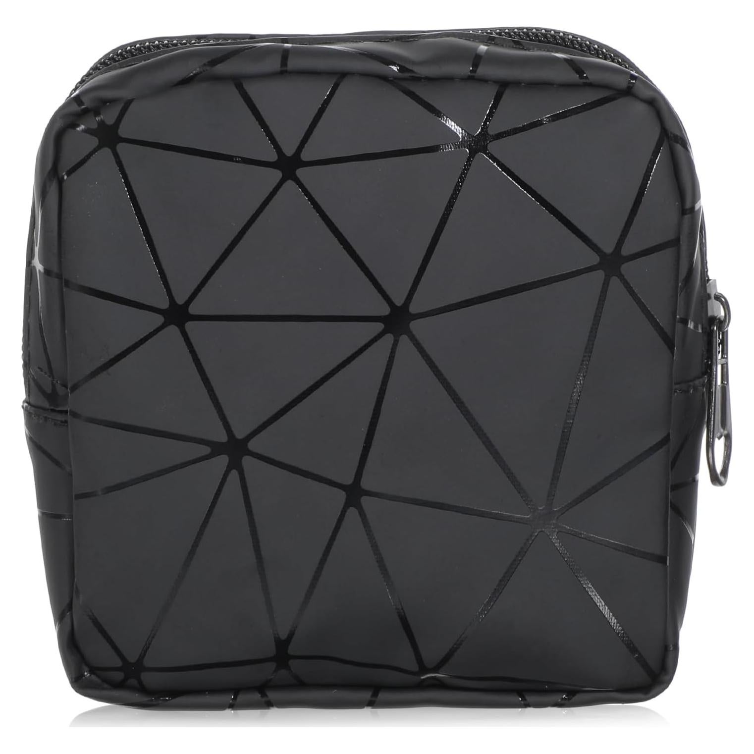 Bolsa de almacenamiento para compresas Bremorou negra 11x11 cm