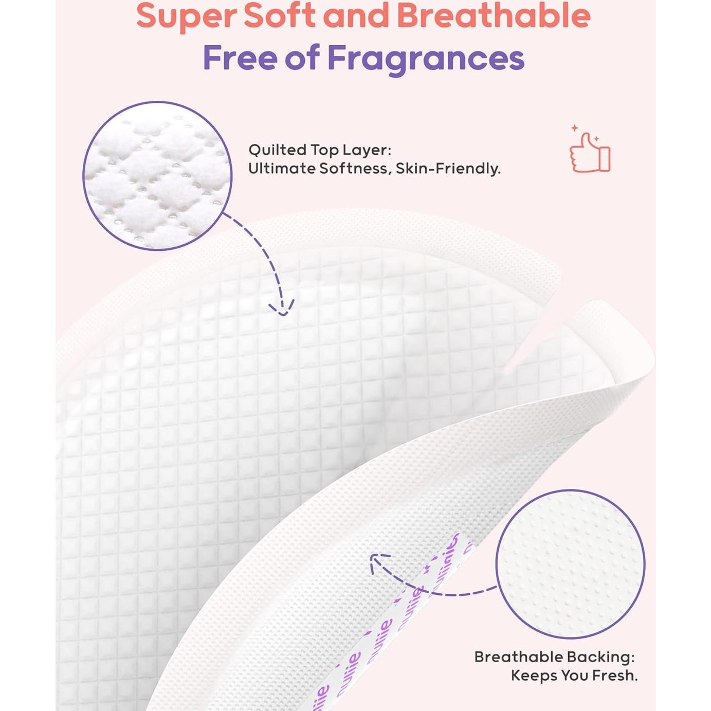 Almohadillas de Lactancia Desechables Nuliie 240 Unidades Ultra Absorbentes