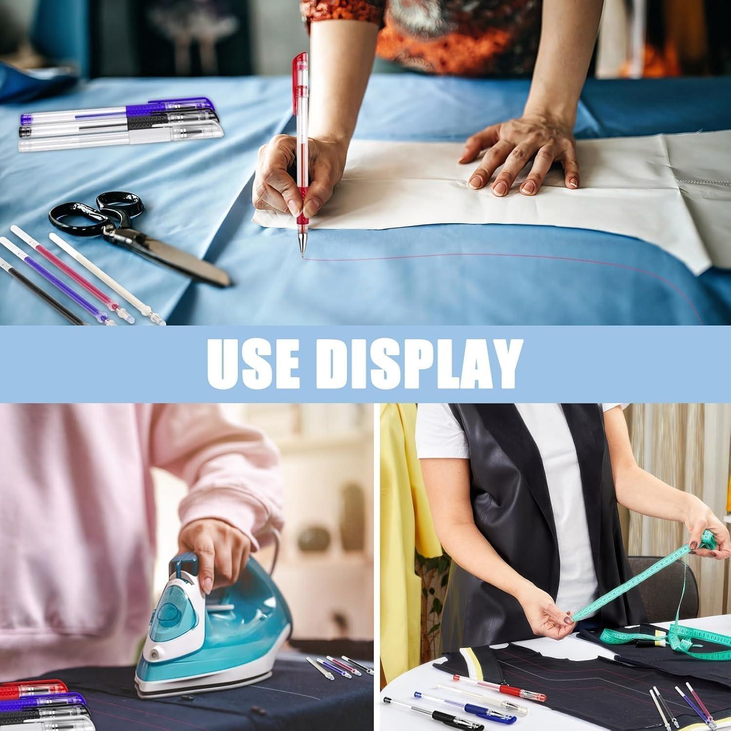 4 Bolígrafos Borrables por Calor COIDEA con 32 Recargas