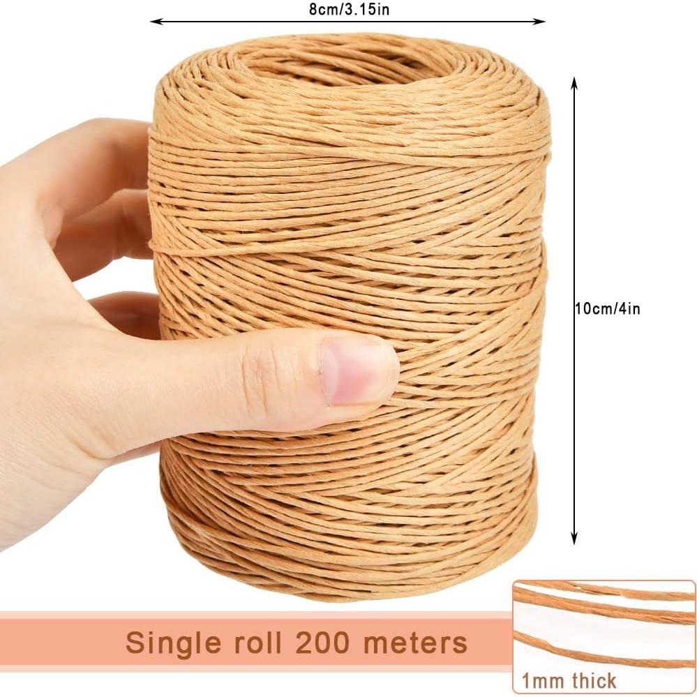 Alambre Floral Enlazado TIMESETL 199.9m Caqui 26 Calibre