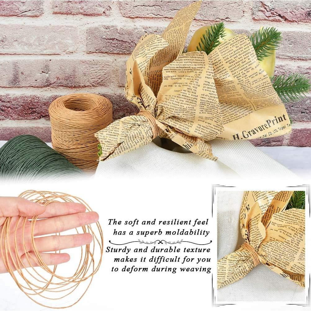 Alambre Floral Enlazado TIMESETL 199.9m Caqui 26 Calibre