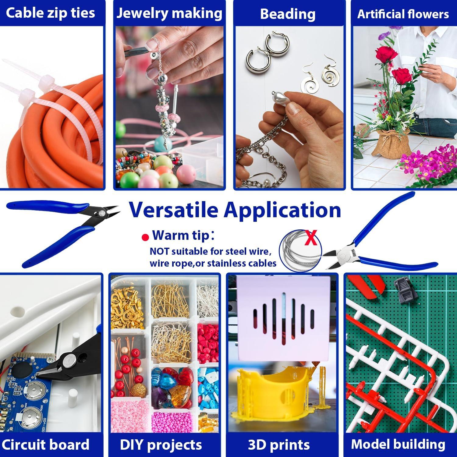 Juego de Cortadores de Alambre HOLANHING 2 Piezas 12.7cm y 15.2cm