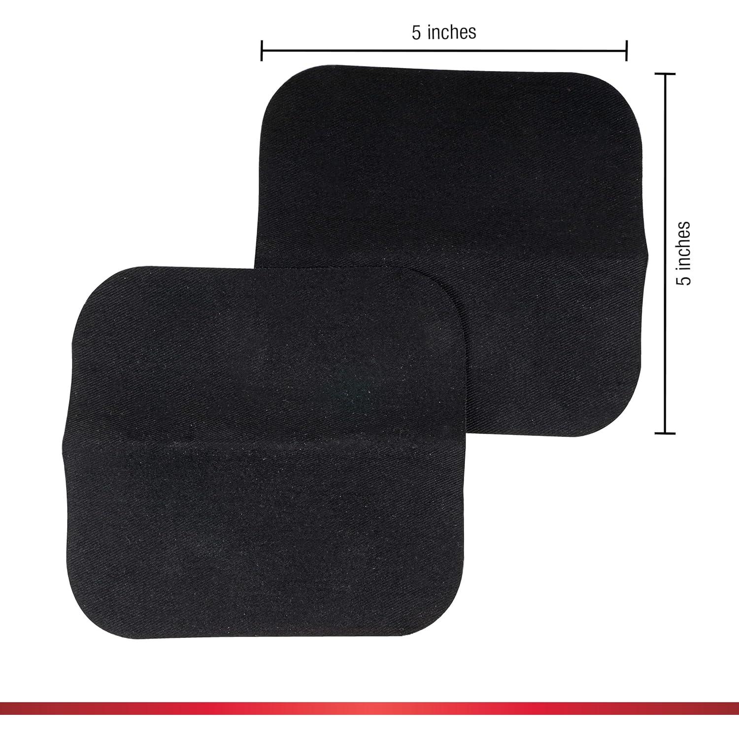 Parche Termoadhesivo SINGER 5x5 cm Negro - 3 Paquetes