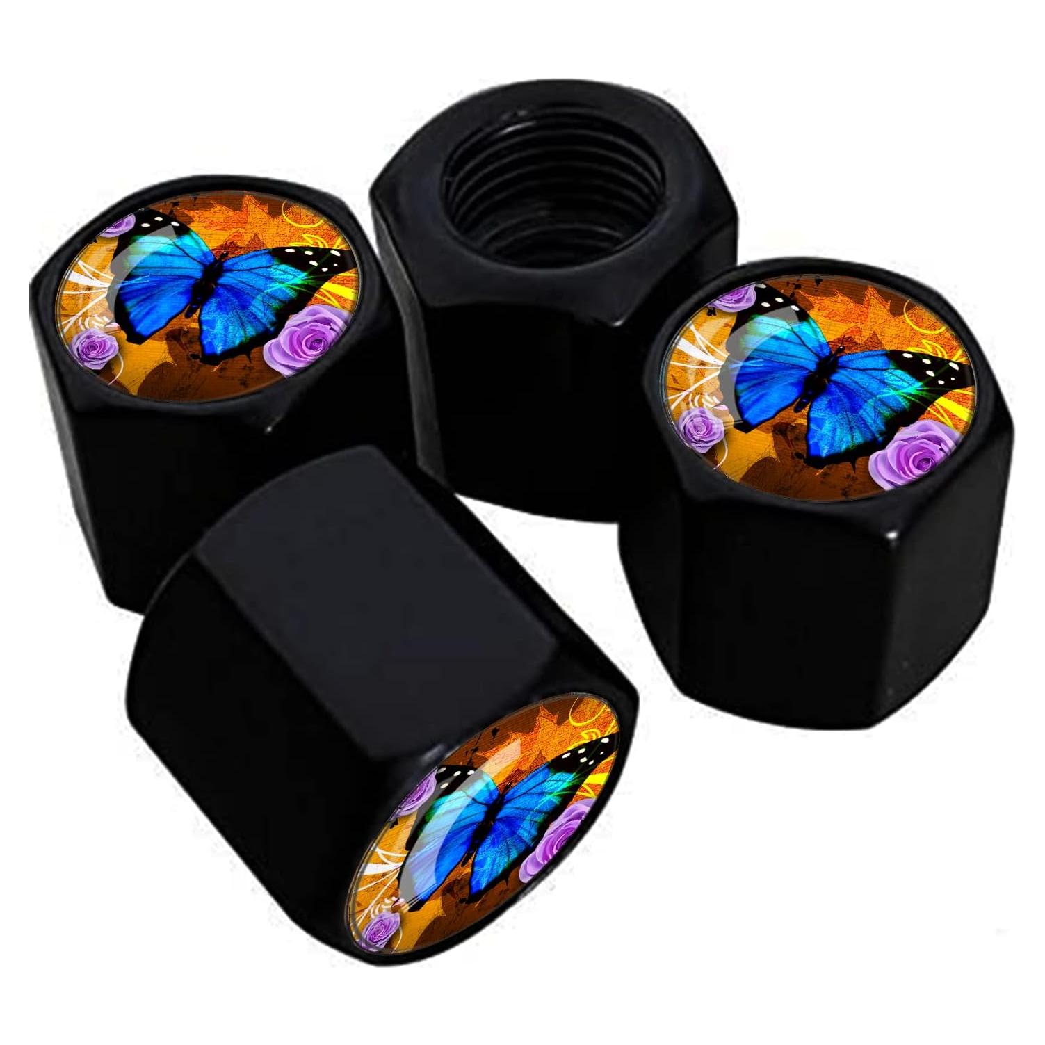 Tapa de Válvula de Neumático de Aluminio XIAGEANA - 4 Piezas