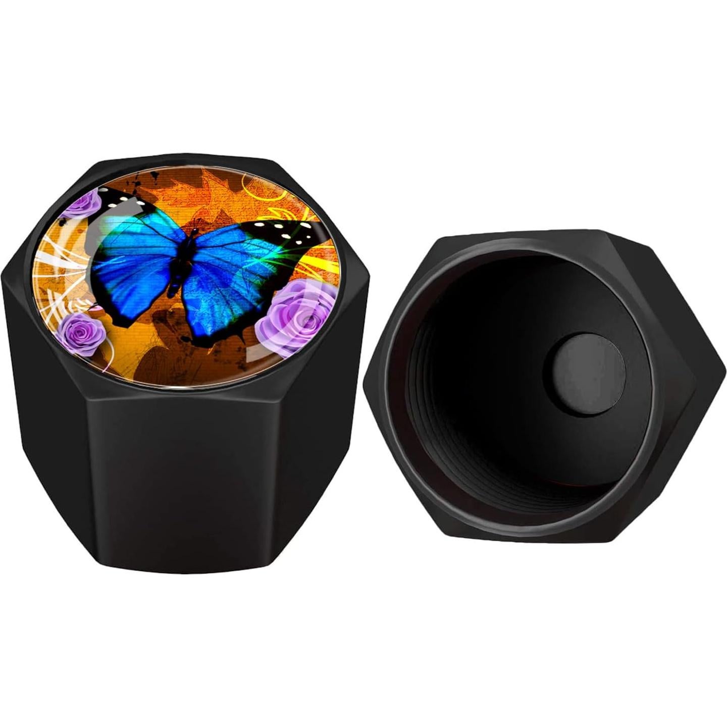 Tapa de Válvula de Neumático de Aluminio XIAGEANA - 4 Piezas