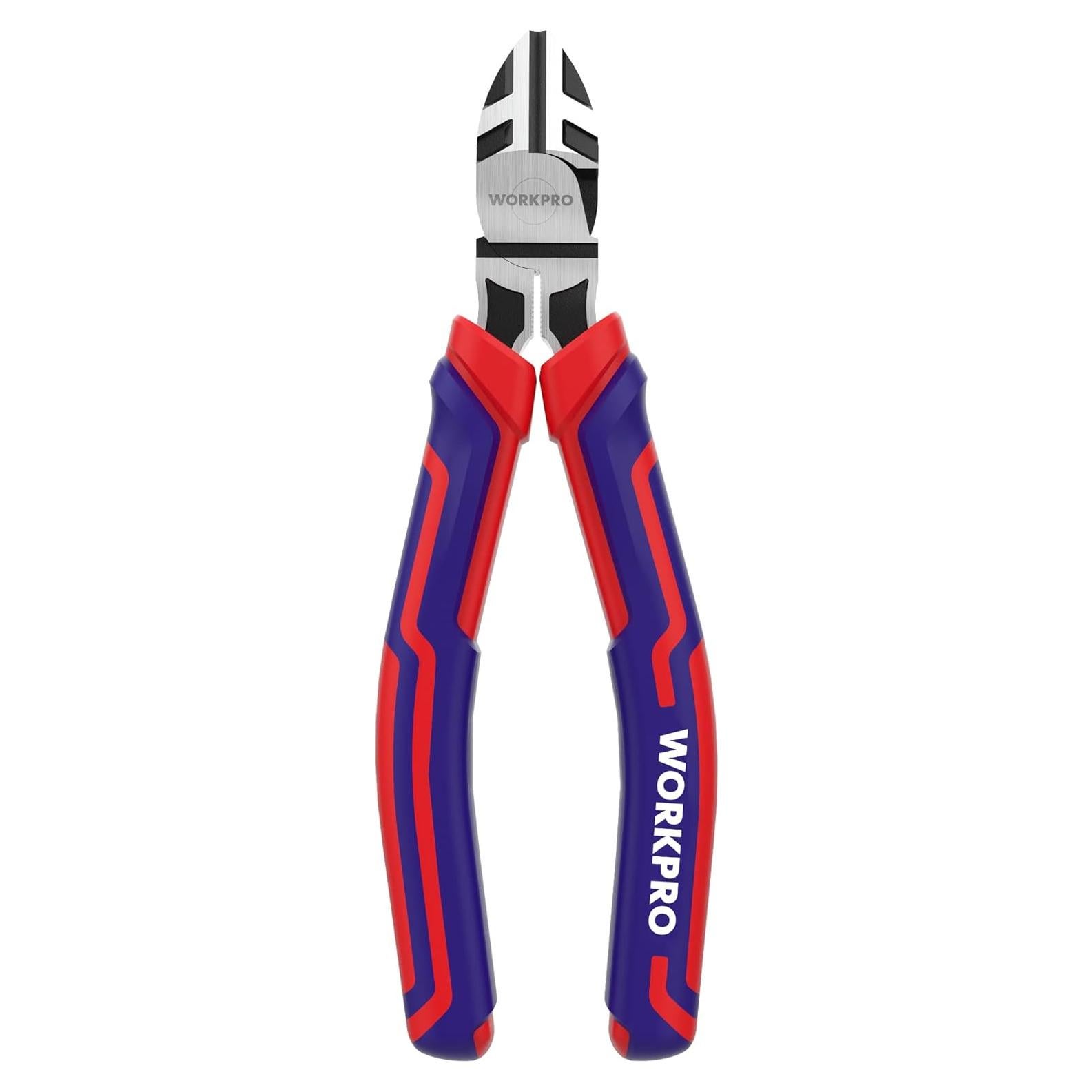 Cortadores de Alambre WORKPRO 15.24 cm Acero CRV Alta Resistencia