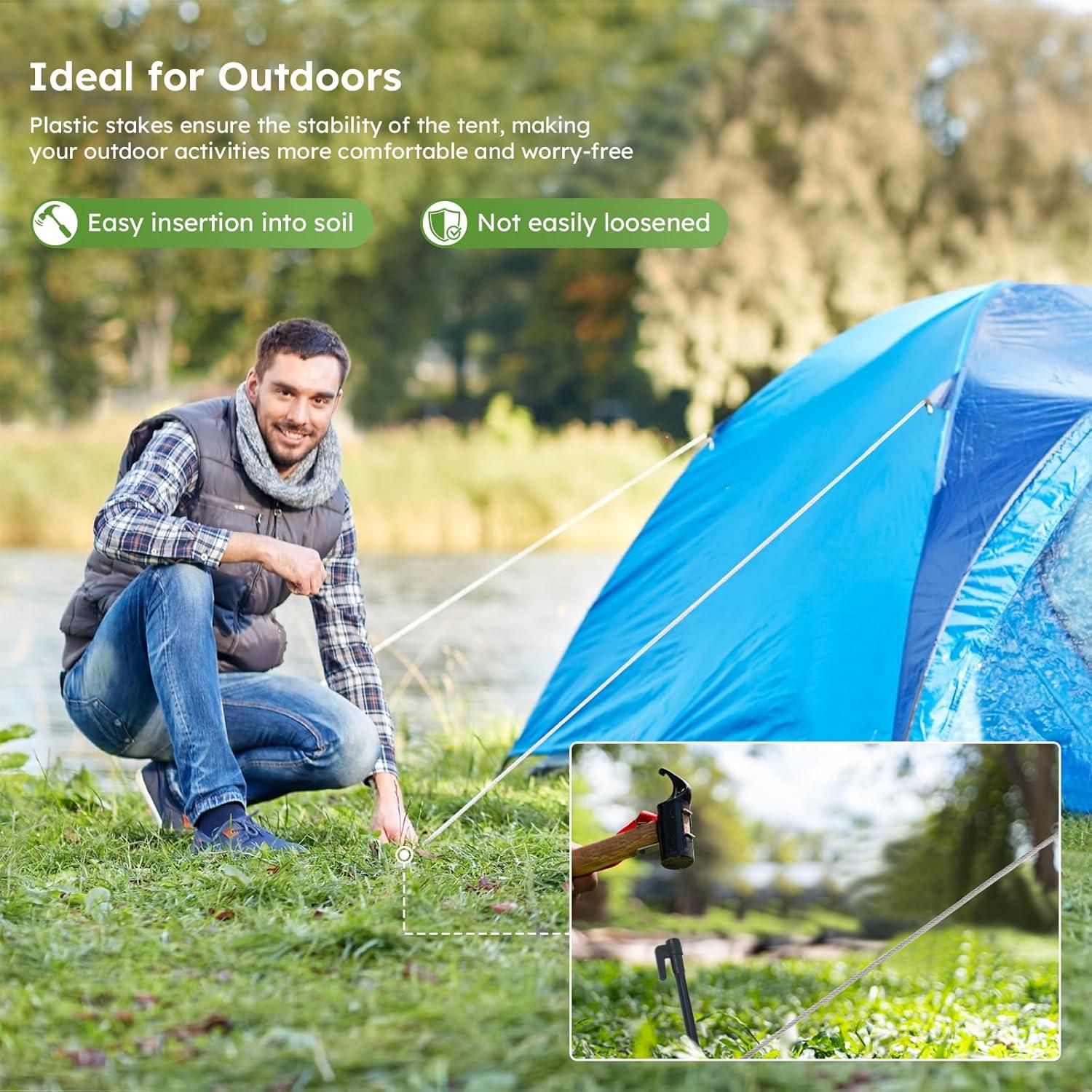 Kit de Cable de Acero Inoxidable KALLSDY 61m 1/8" para Bricolaje