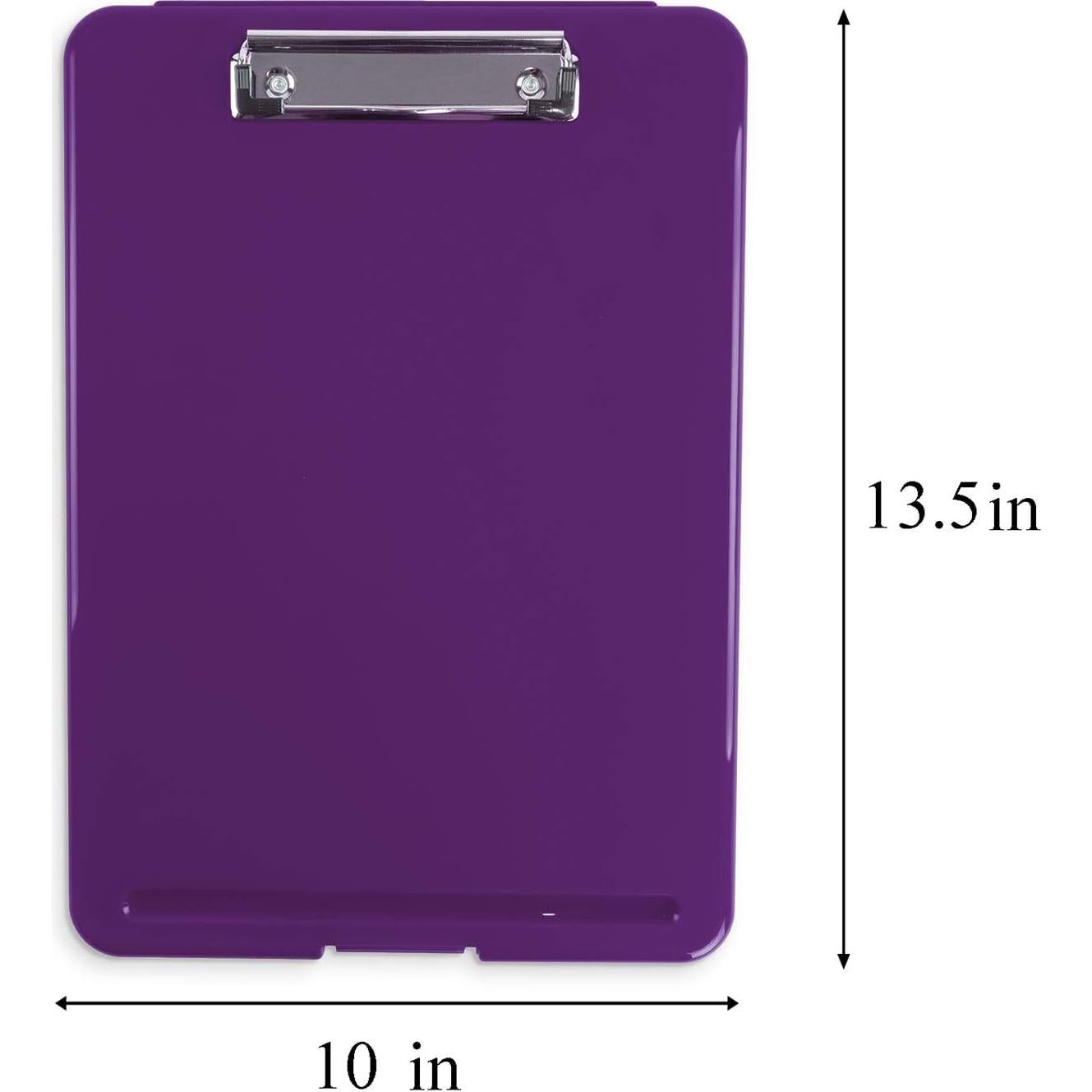 Clipboard Plegable Super Z Outlet 24.1x34.3cm Púrpura
