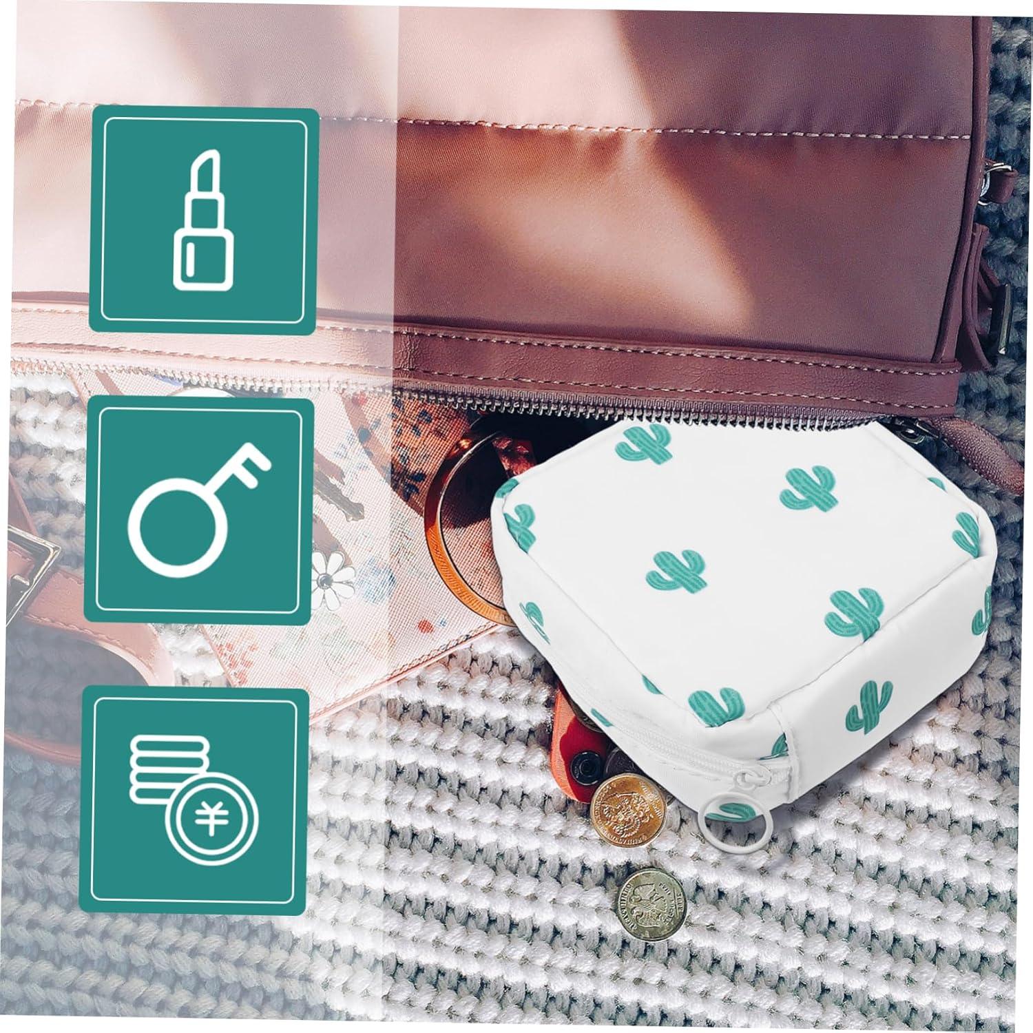 Bolsa de Almacenamiento para Compresas Menstruales DEARMAMY Impermeable