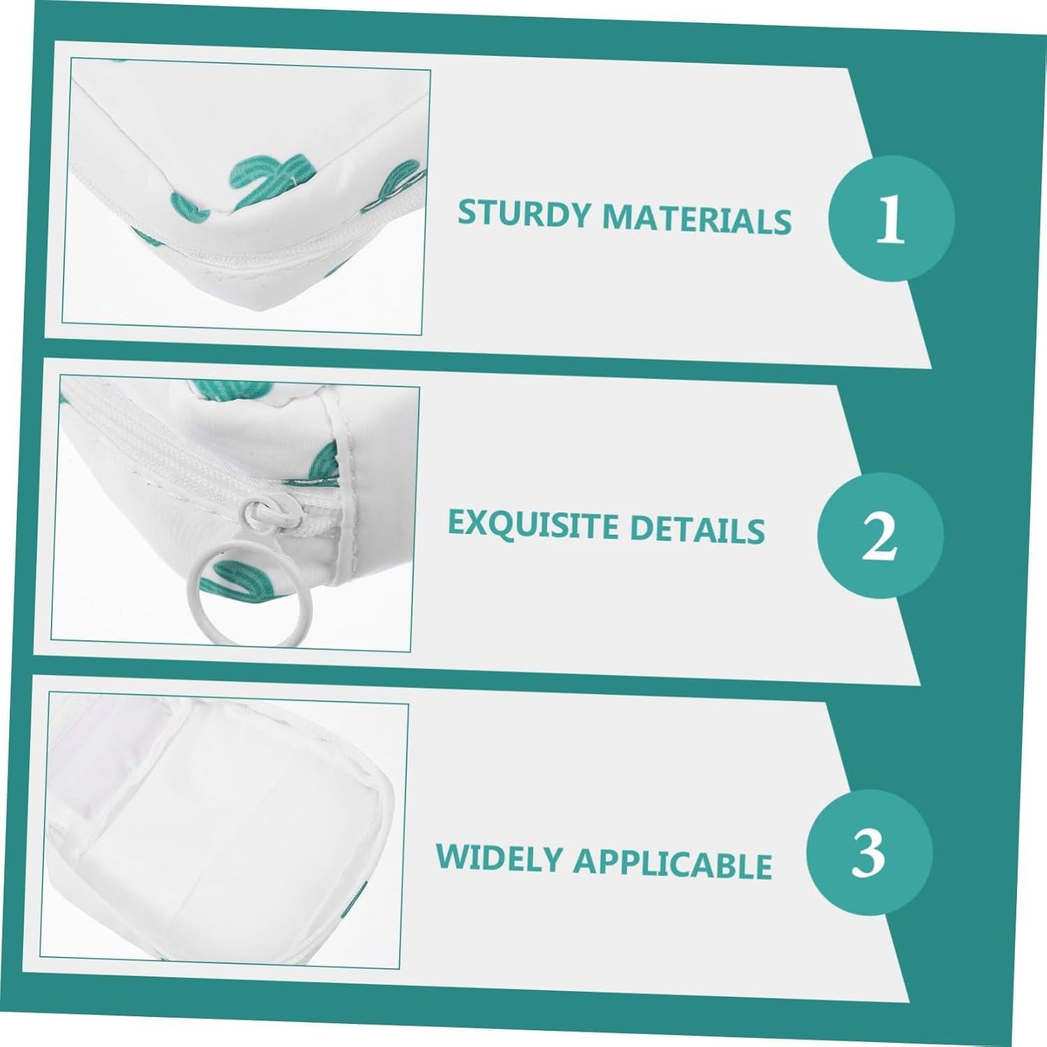 Bolsa de Almacenamiento para Compresas Menstruales DEARMAMY Impermeable