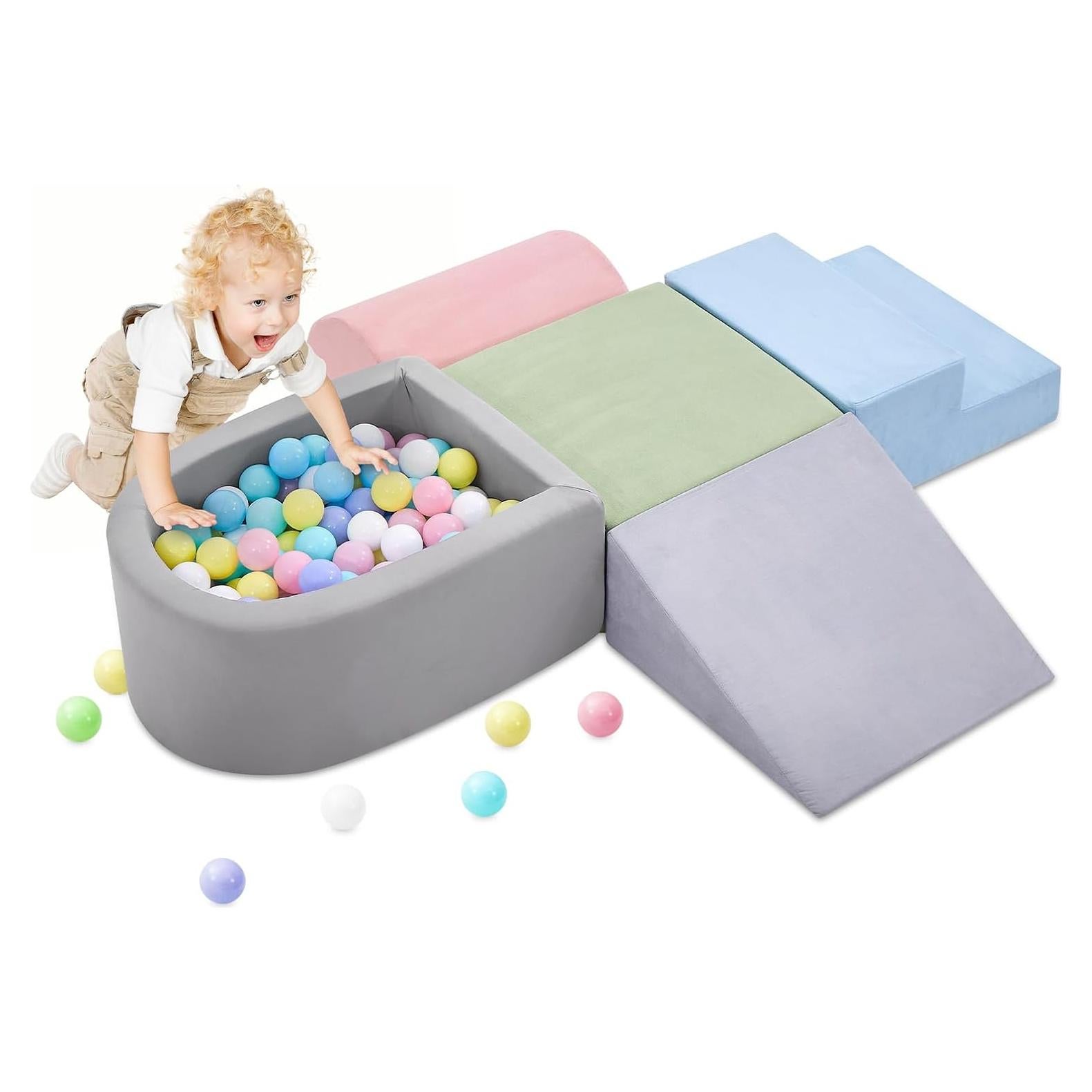 Juguetes de Escalada KIZLAND 5 Piezas para Niños 1-3 Años