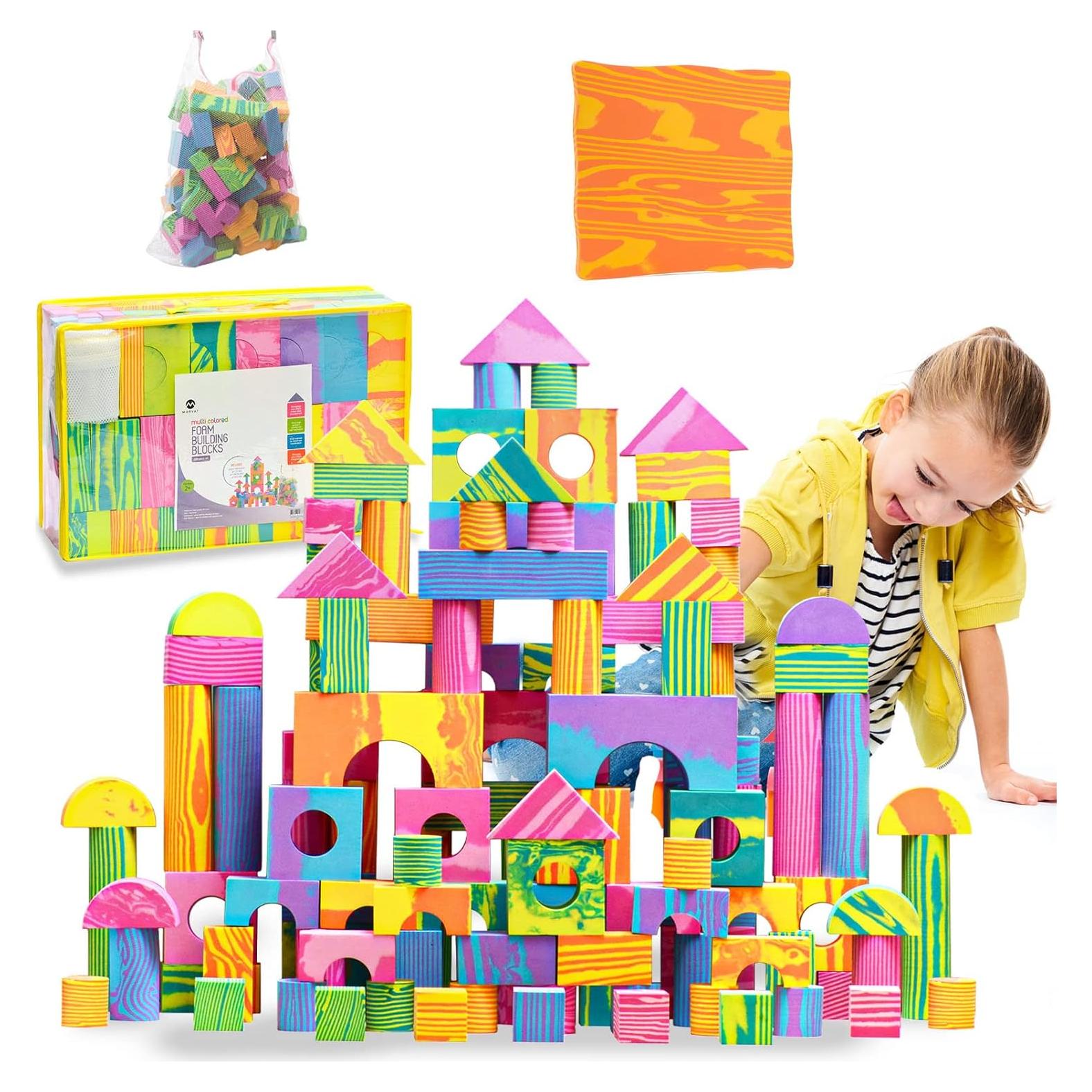 Conjunto de Bloques de Construcción de Espuma EVA 300 Piezas Morvat