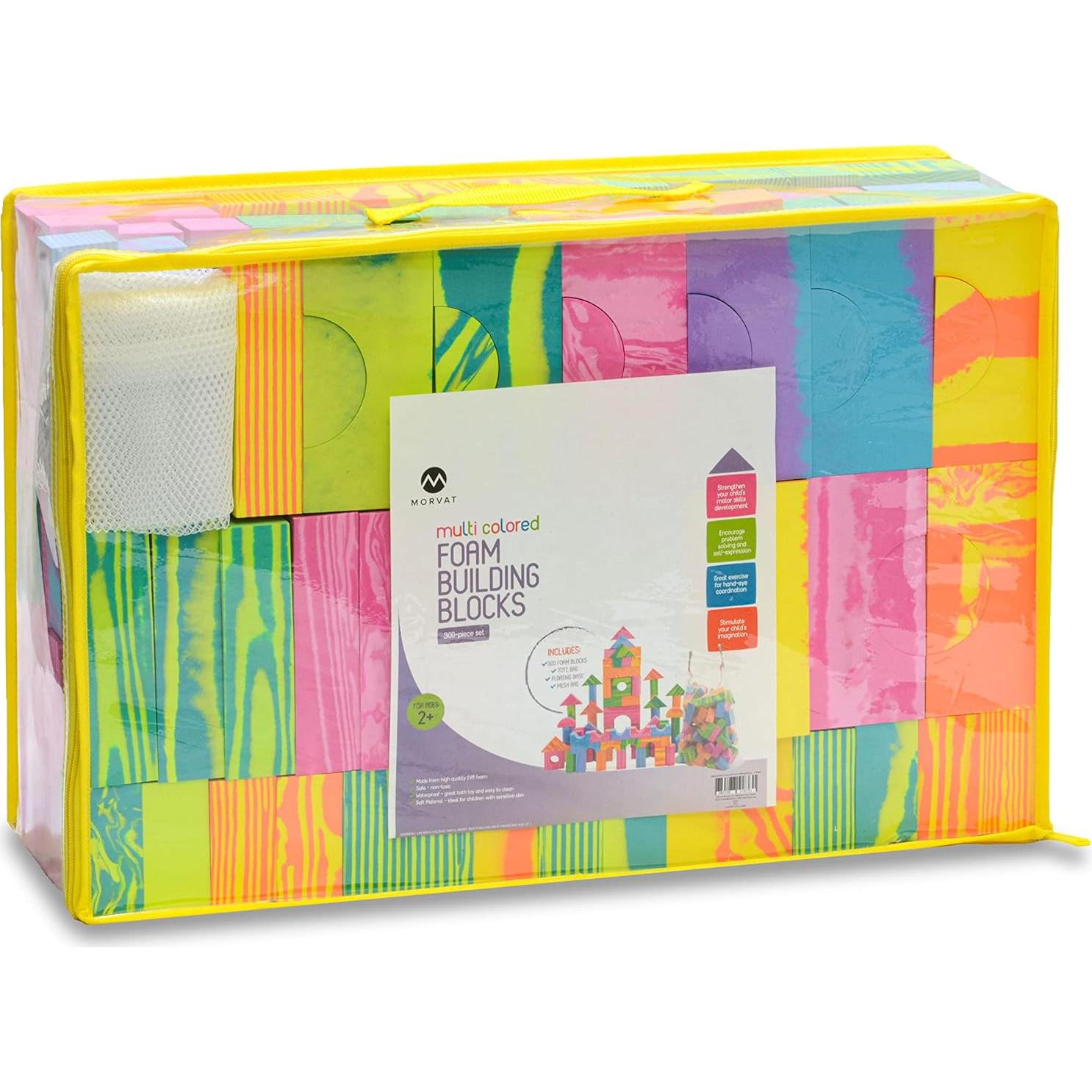 Conjunto de Bloques de Construcción de Espuma EVA 300 Piezas Morvat