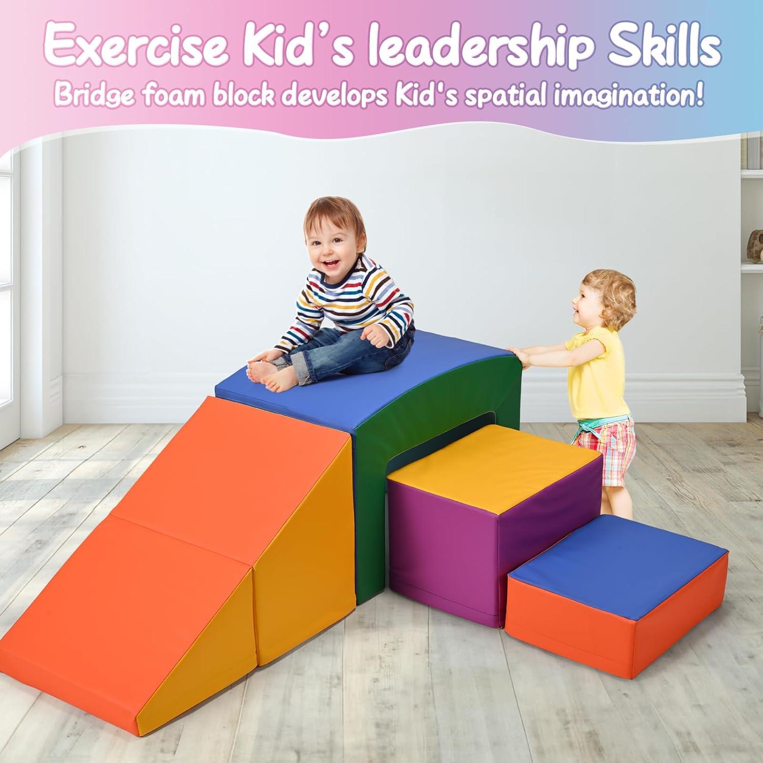 Bloques de Escalada de Espuma SURPCOS 6 Piezas Colorido