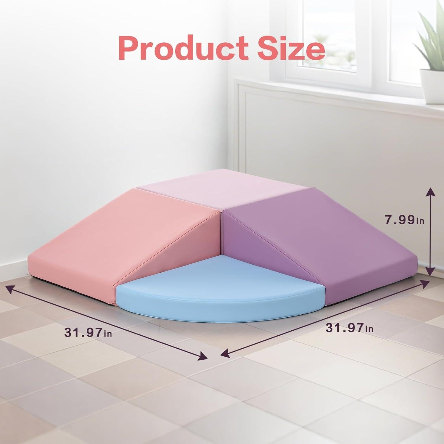 Bloques de Escalada de Espuma Sumbababy para Niños 4 Piezas