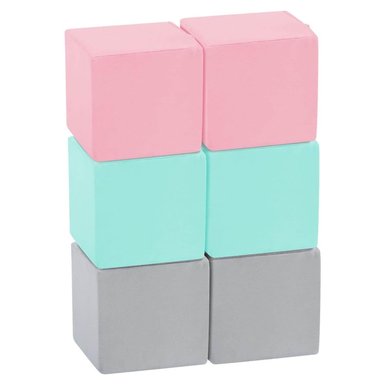 Bloques de Espuma Suave TRENDBOX 6 Pcs 13.97 cm Colores Brillantes