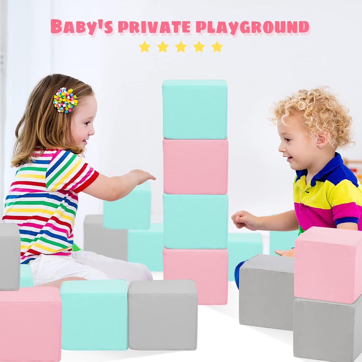 Bloques de Espuma Suave TRENDBOX 6 Pcs 13.97 cm Colores Brillantes