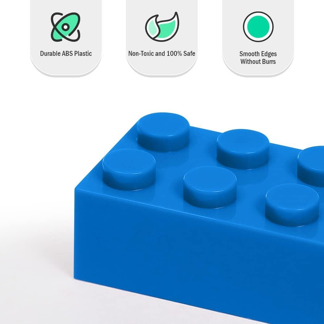 Bloques de Construcción Unirolic 100 Piezas 2x3 Multicolor