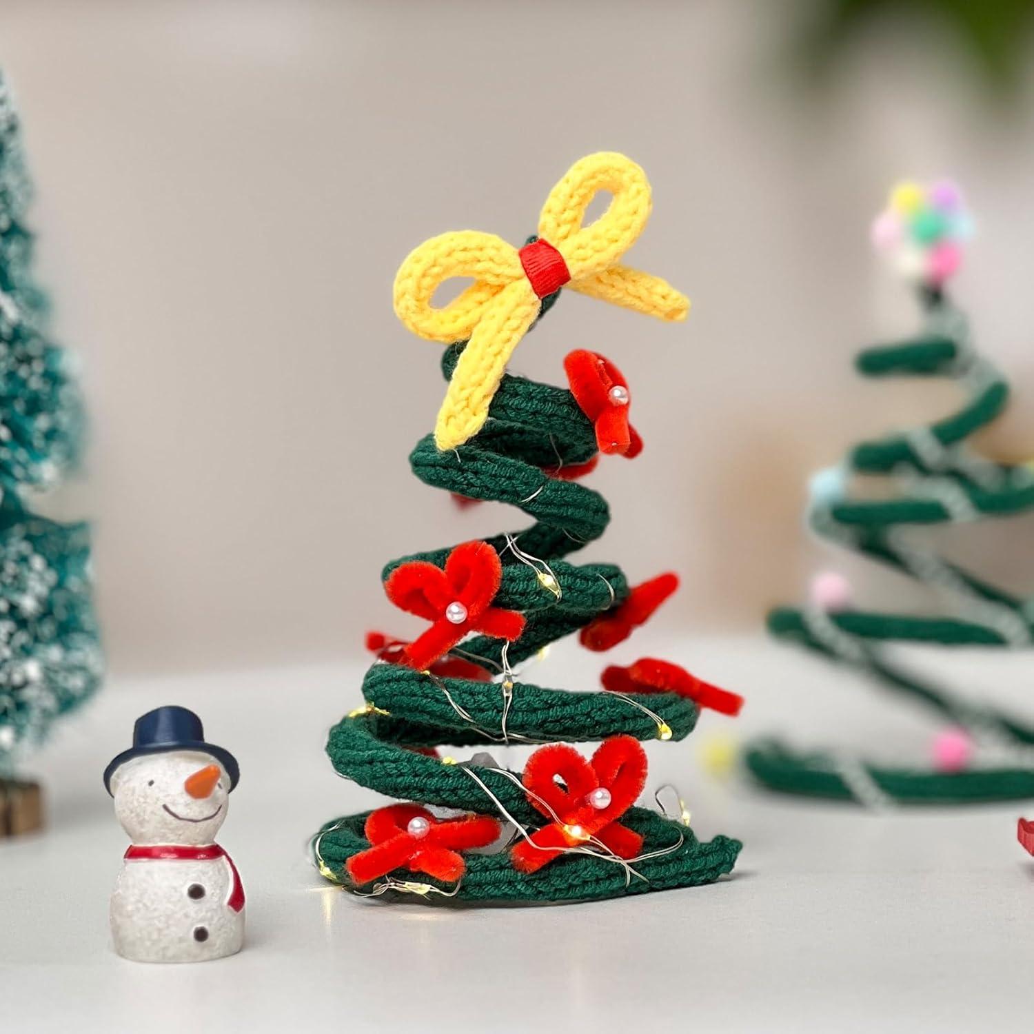 Kit de Tejido i-Cord Caydo con Hilos Acrílicos y Alambre