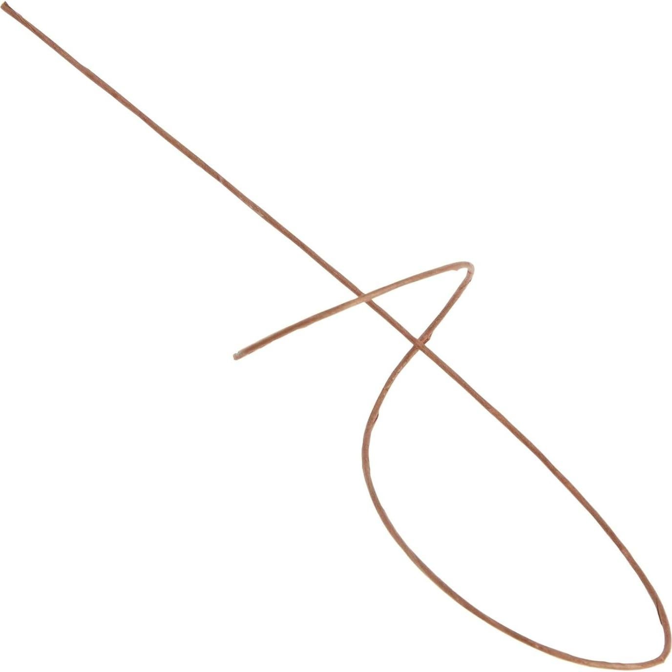 Tallos de Alambre Floral Marrón 18 Gauge Juvale 40.6 cm - 240 Piezas