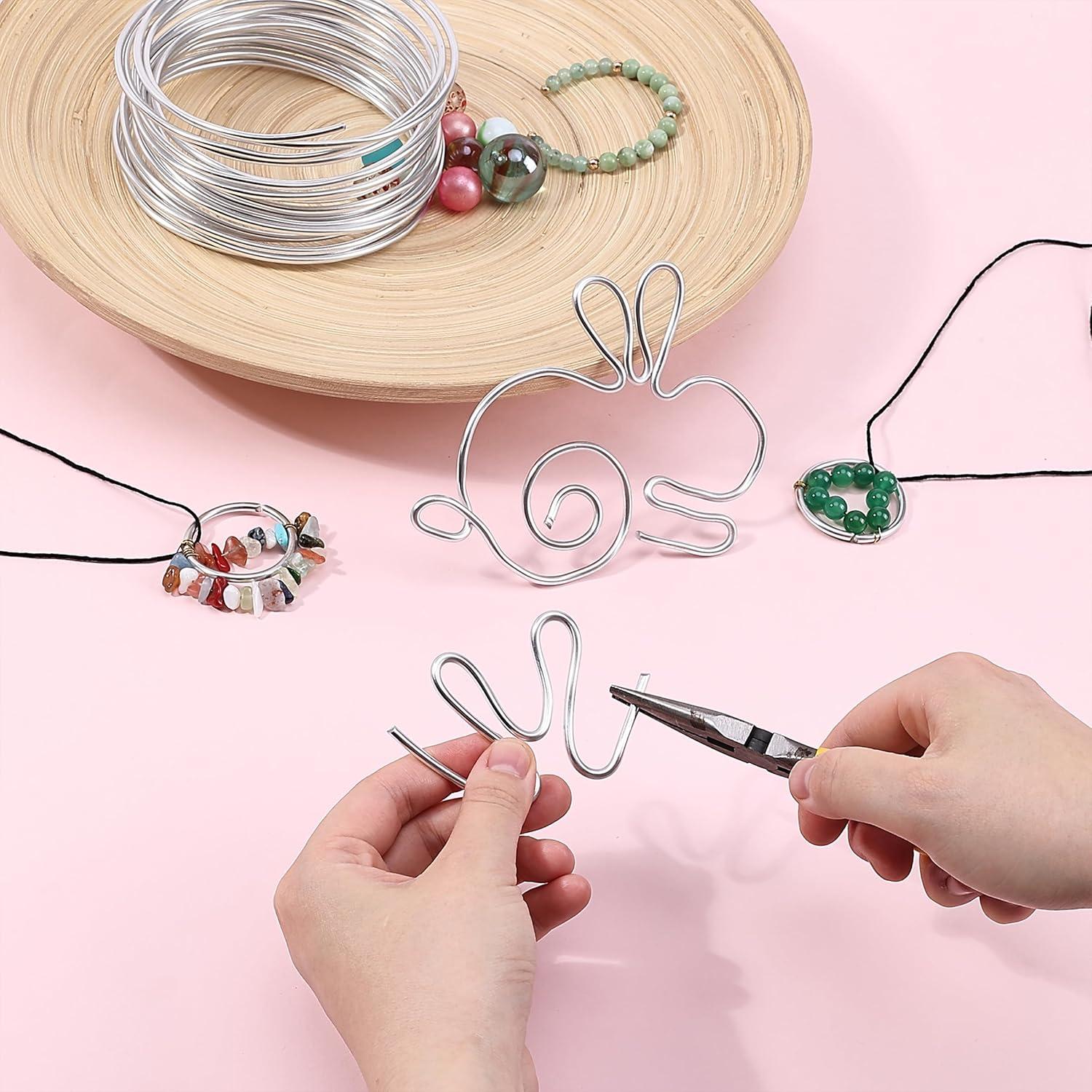 Alambre de Aluminio Mr. Pen 3mm x 9.9m - Flexible para Manualidades