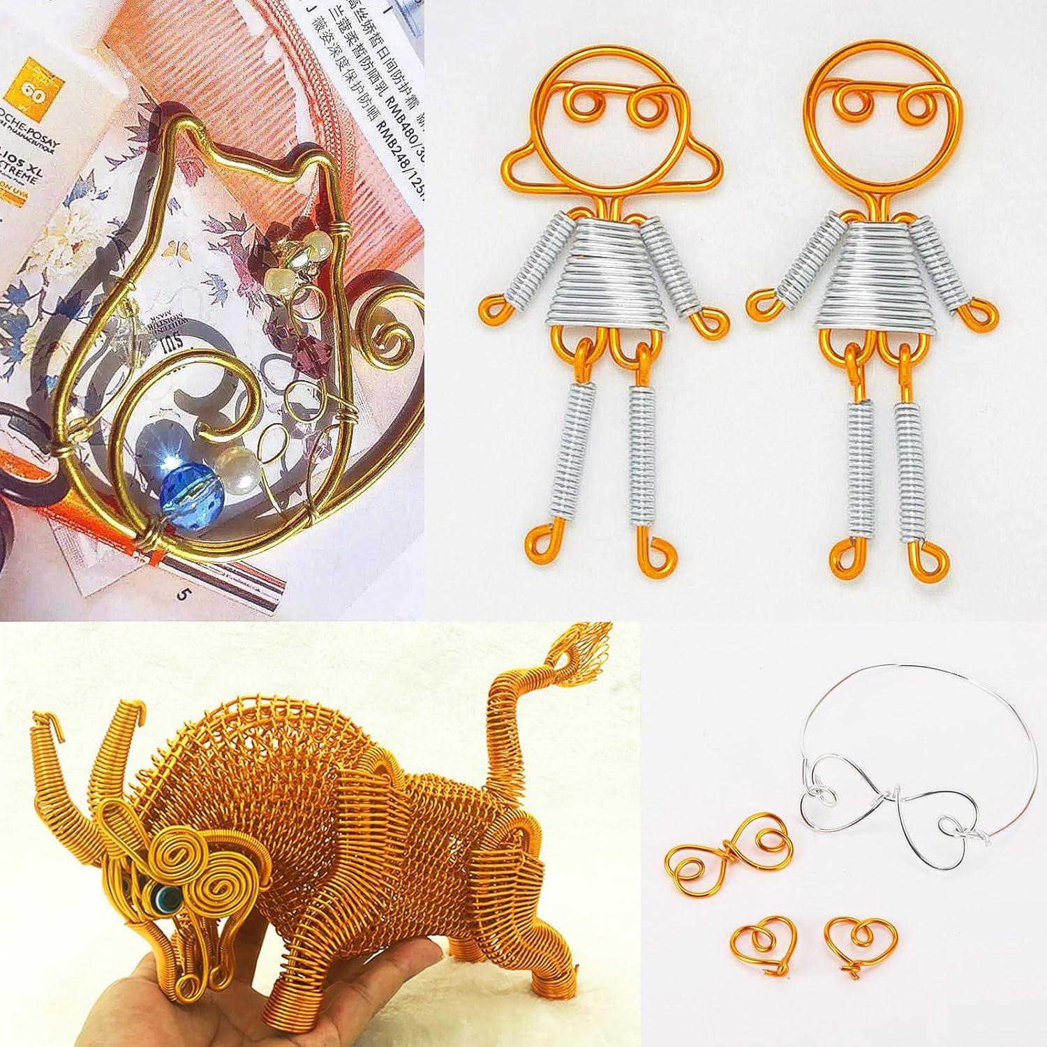 Alambre de Aluminio Flexible Tecbeauty 30m x 3mm Plata