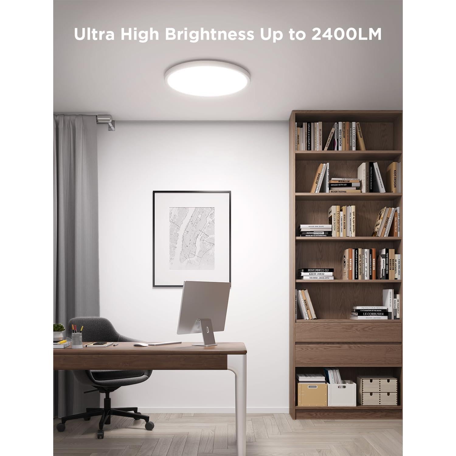 Govee Luz de Techo Inteligente LED RGBIC 30.5cm 2400LM