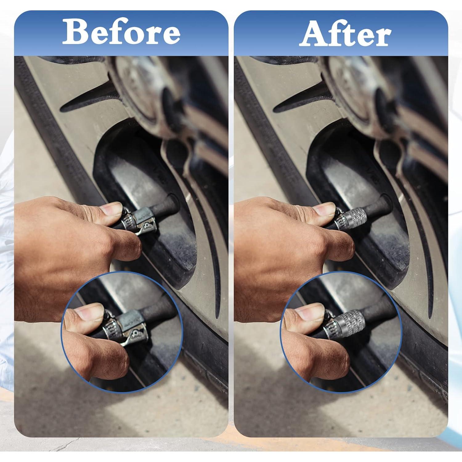 BBTO 32 Tapones de Válvula Doble Sello para Neumáticos