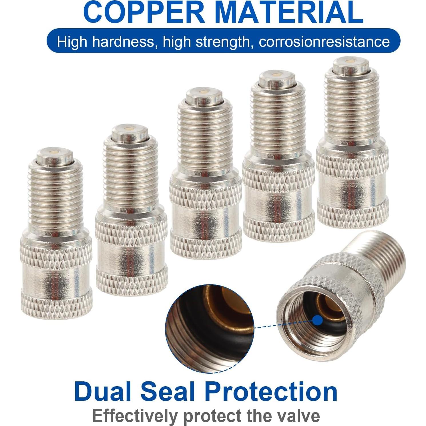 Válvula de Sello Doble ST Shengtuo 50 Piezas para Neumáticos