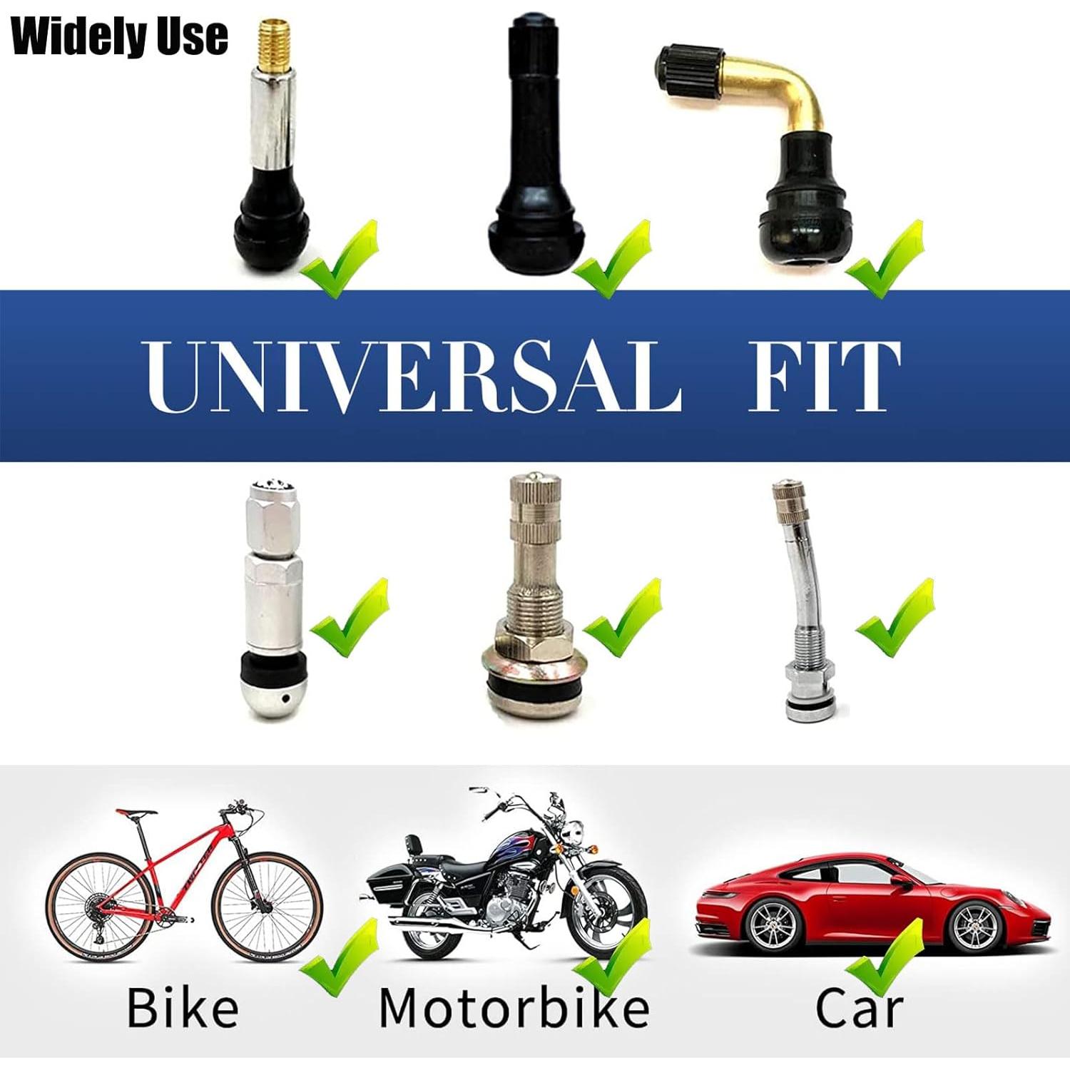 Tapas de Válvula de Neumático ANNACHIC Metal GT - Paquete de 4