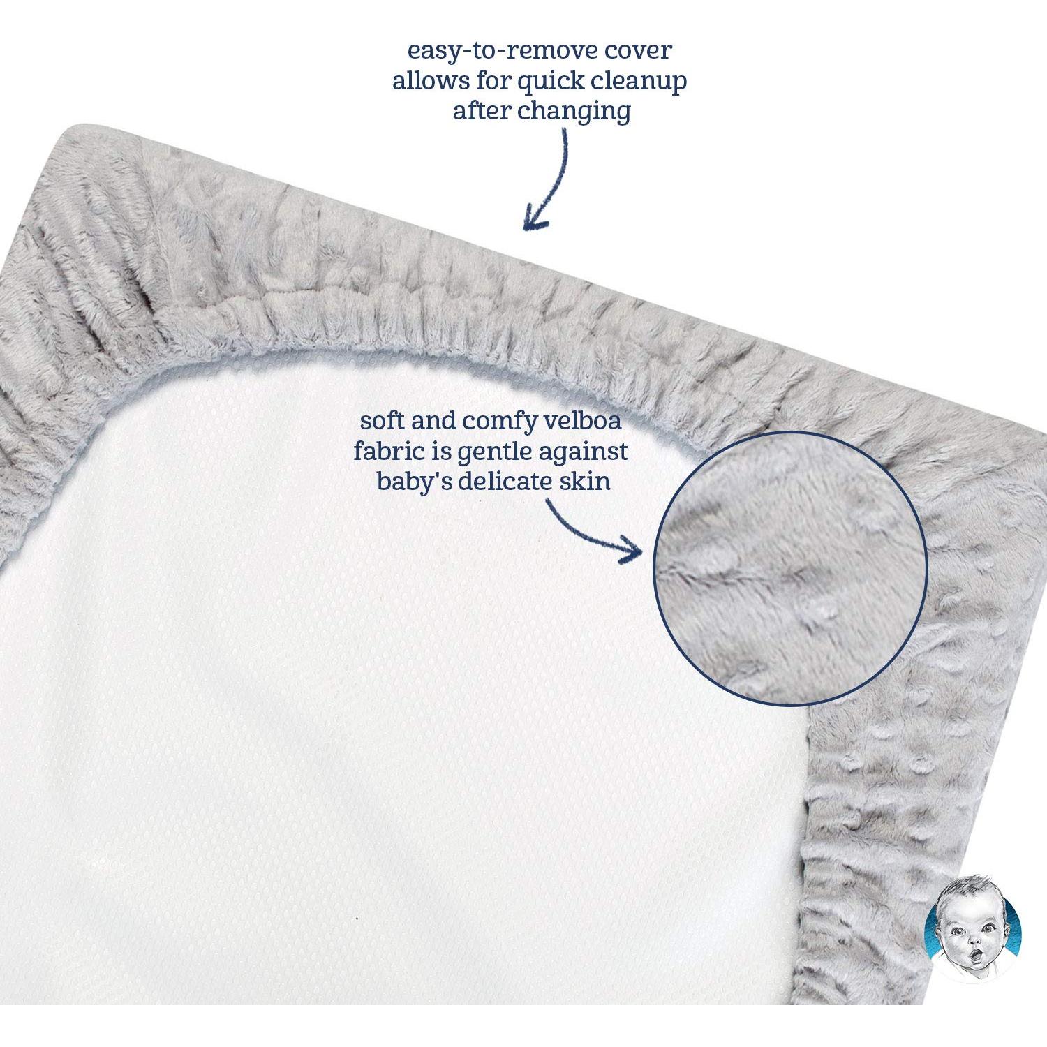 Cubierta de almohadilla para cambiar bebés Gerber 40.64x81.28cm