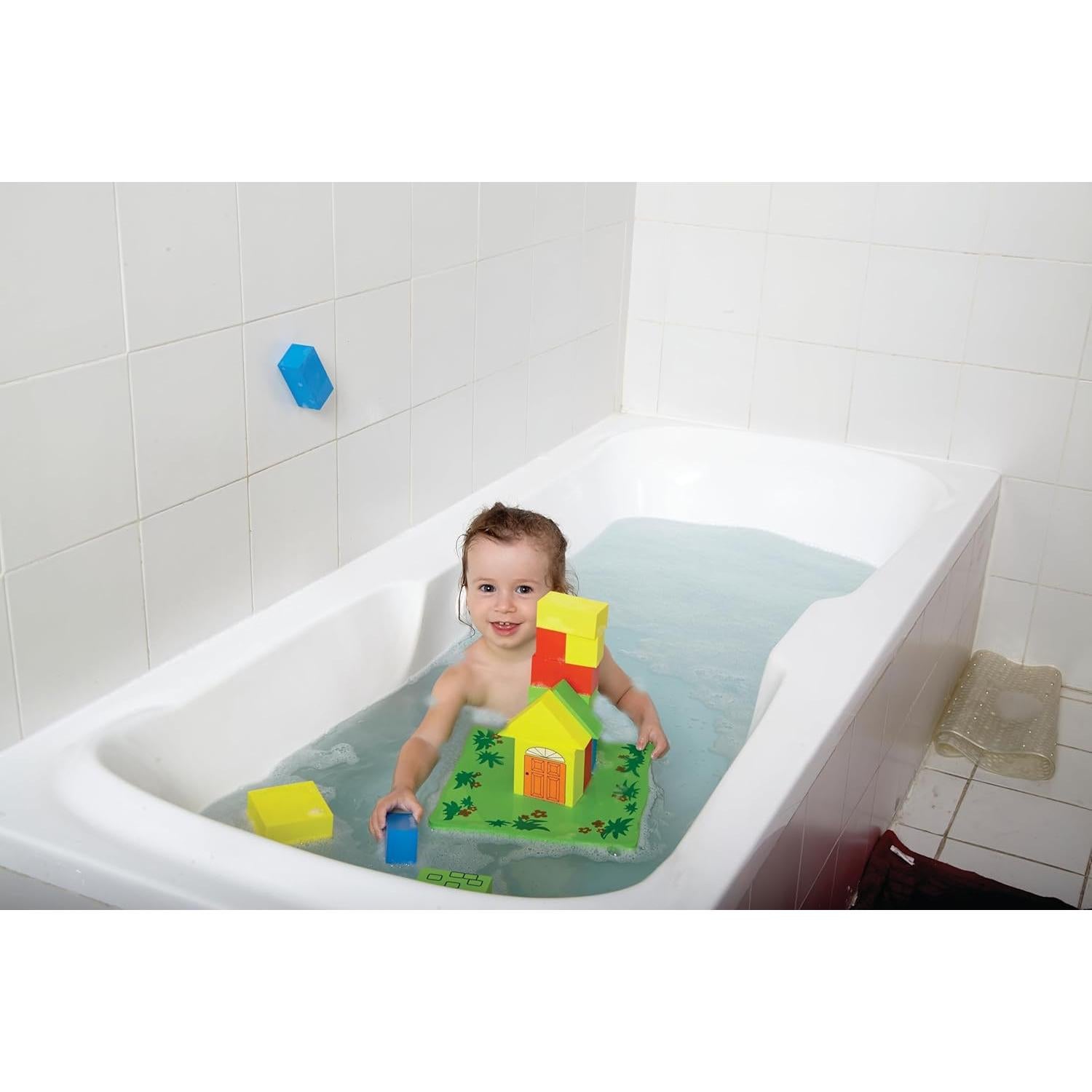 Bloques Flotantes Edushape para Baño - Juguete Unisex 30.5x9.5cm