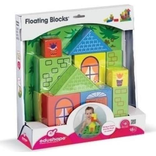 Bloques Flotantes Edushape para Baño - Juguete Unisex 30.5x9.5cm