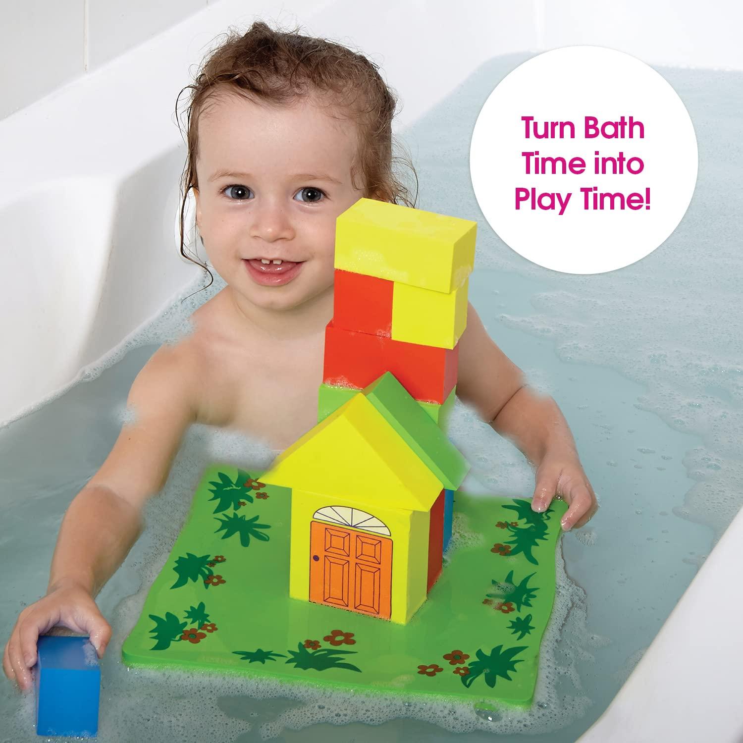 Bloques Flotantes Edushape para Baño - Juguete Unisex 30.5x9.5cm